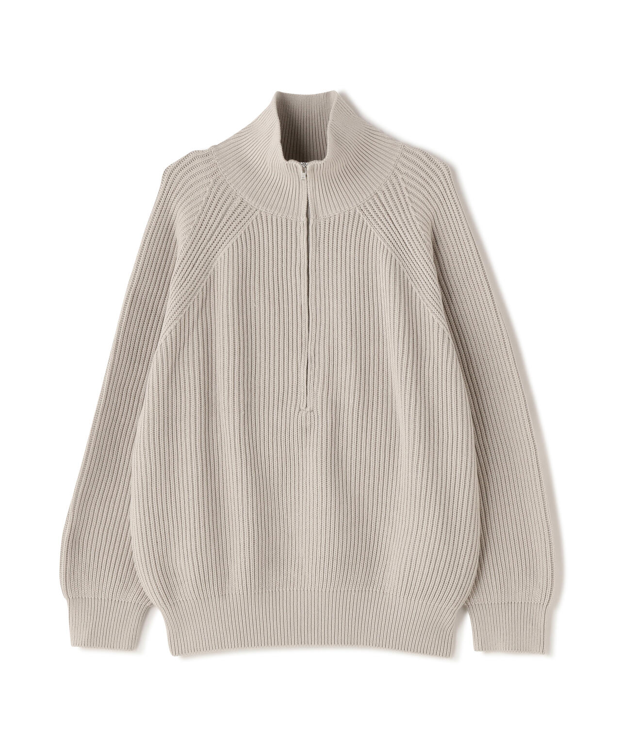 Toironier/トワロニエ/Half Zip Knit