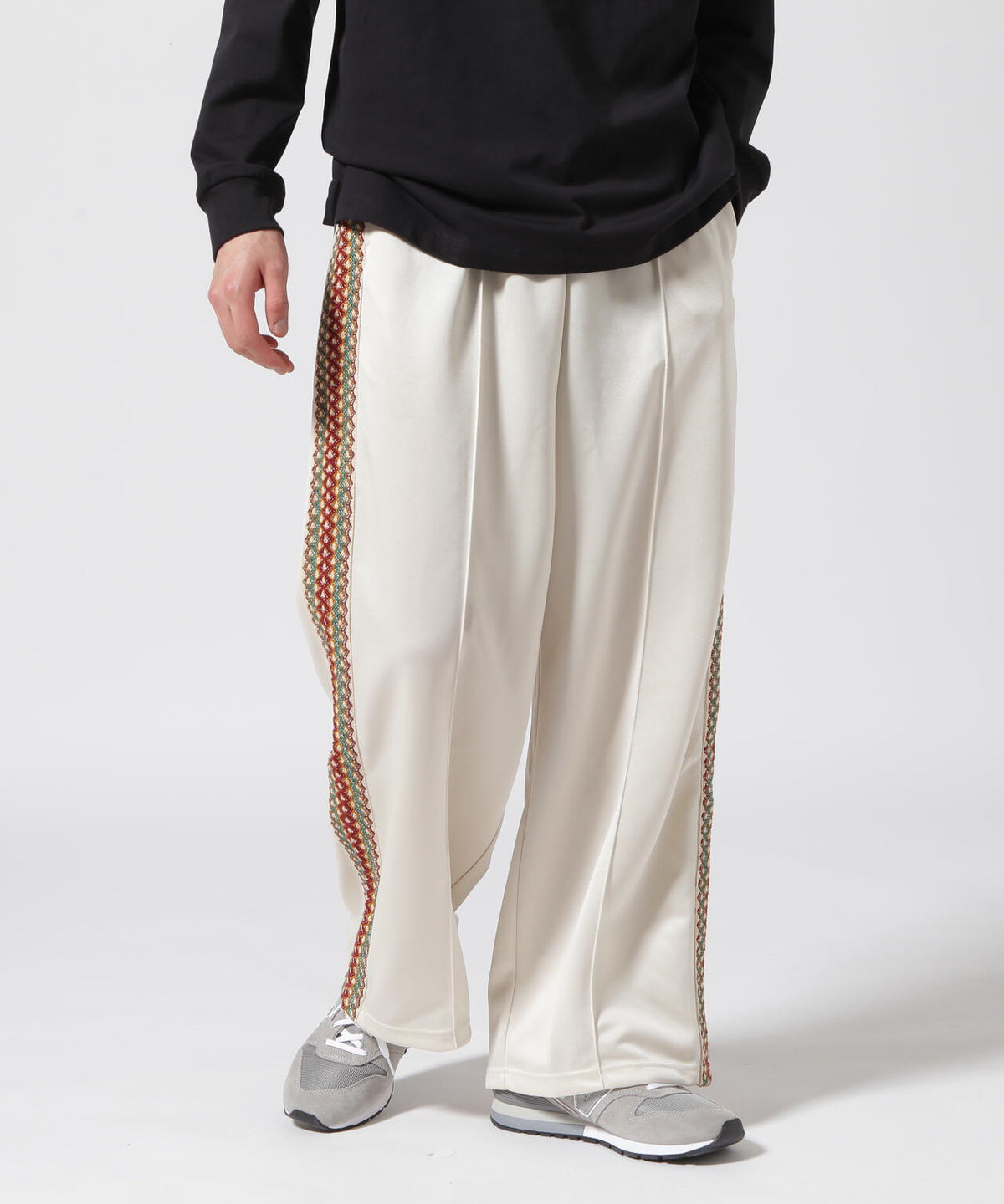 Toironier/トワロニエ/SIDE LINE BAGGY TRACK PANTS | GARDEN 
