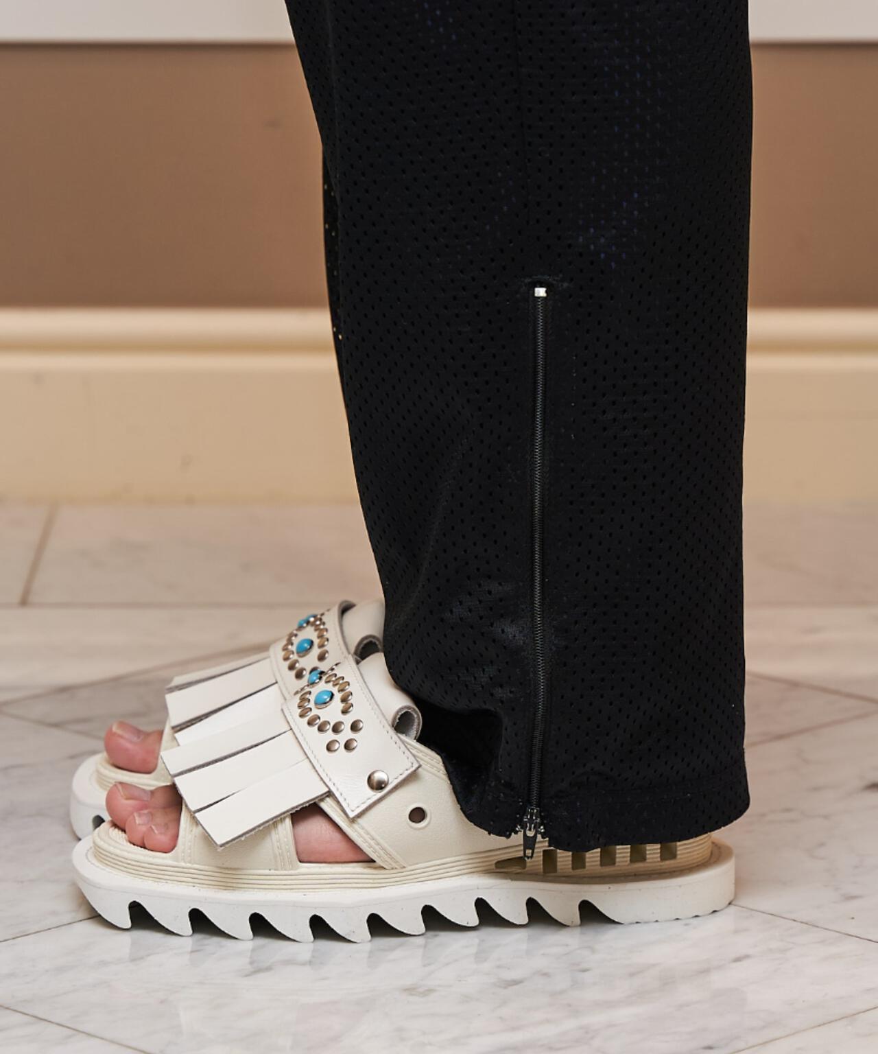 BENCH/ベンチ/BENSAN-D TURQUOISE CHUNKY LOAFER SQUARE SHARKSOLE