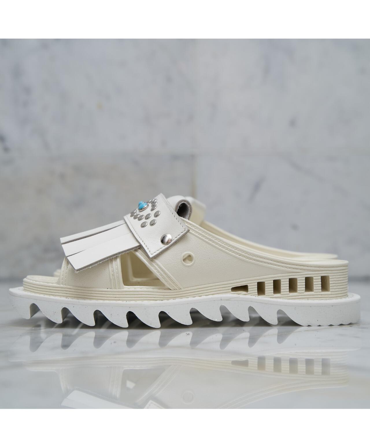 BENCH/ベンチ/BENSAN-D TURQUOISE CHUNKY LOAFER SQUARE SHARKSOLE