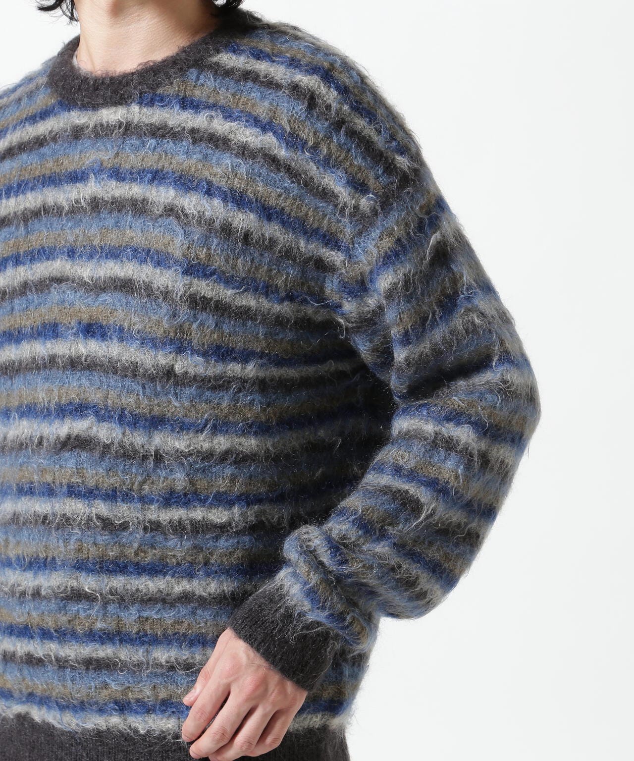 YOKE/ヨーク/MOHAIR BORDER SWEATER | GARDEN（ガーデン） ｜【公式