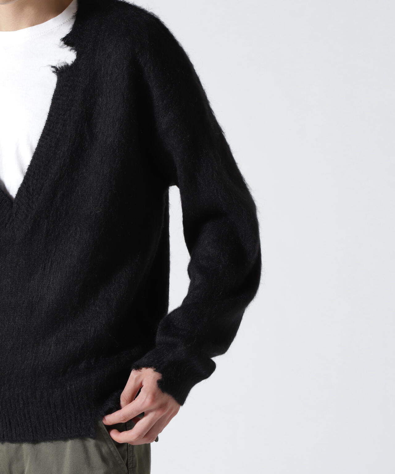 Toironier/トワロニエ/mohair v neck knit | GARDEN（ガーデン