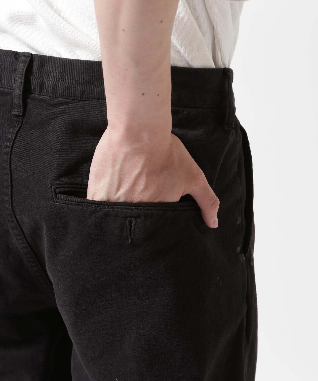 67▢ANCELLM PAINT CHINO TROUSERS UT0520-8 ANCELLM/アンセルム/PAINT CHINO TROUSERS | GARDEN（ガーデン