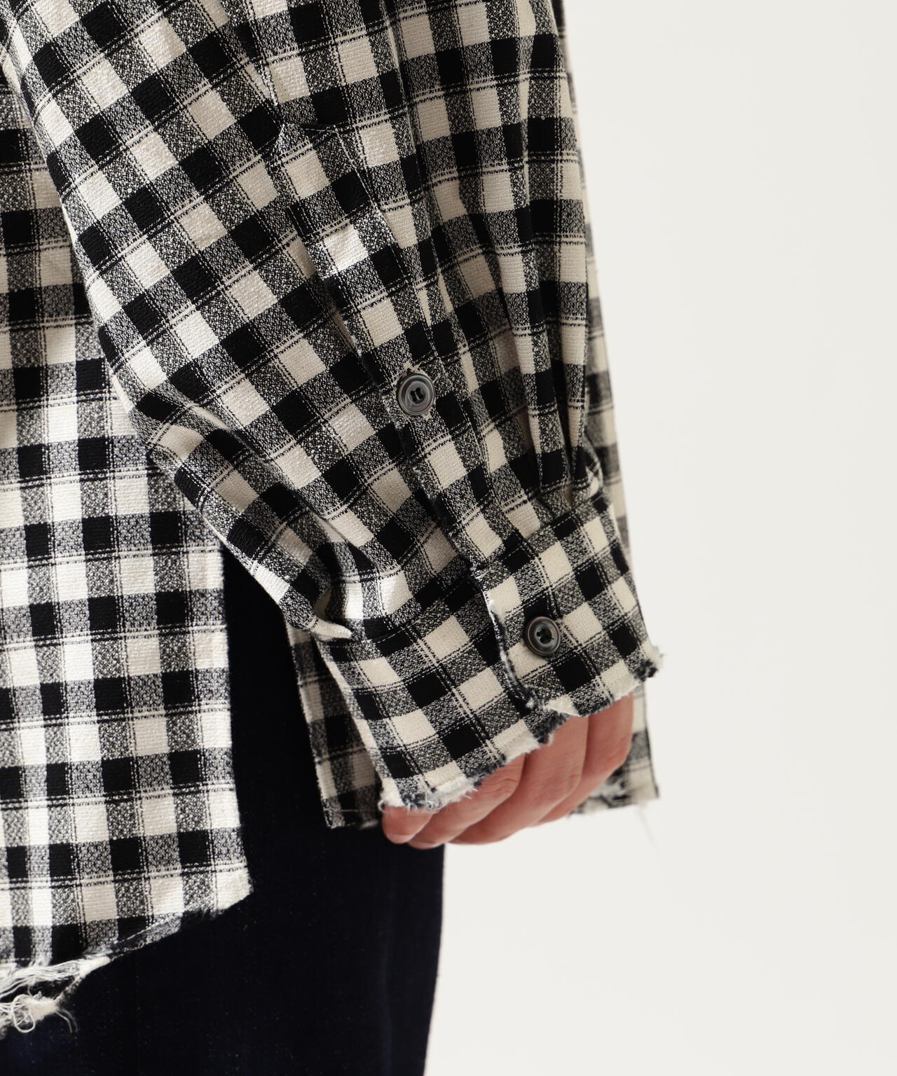 ANCELLM/アンセルム/ C/R CHECK OVER SHIRT/ANCSH55 | GARDEN