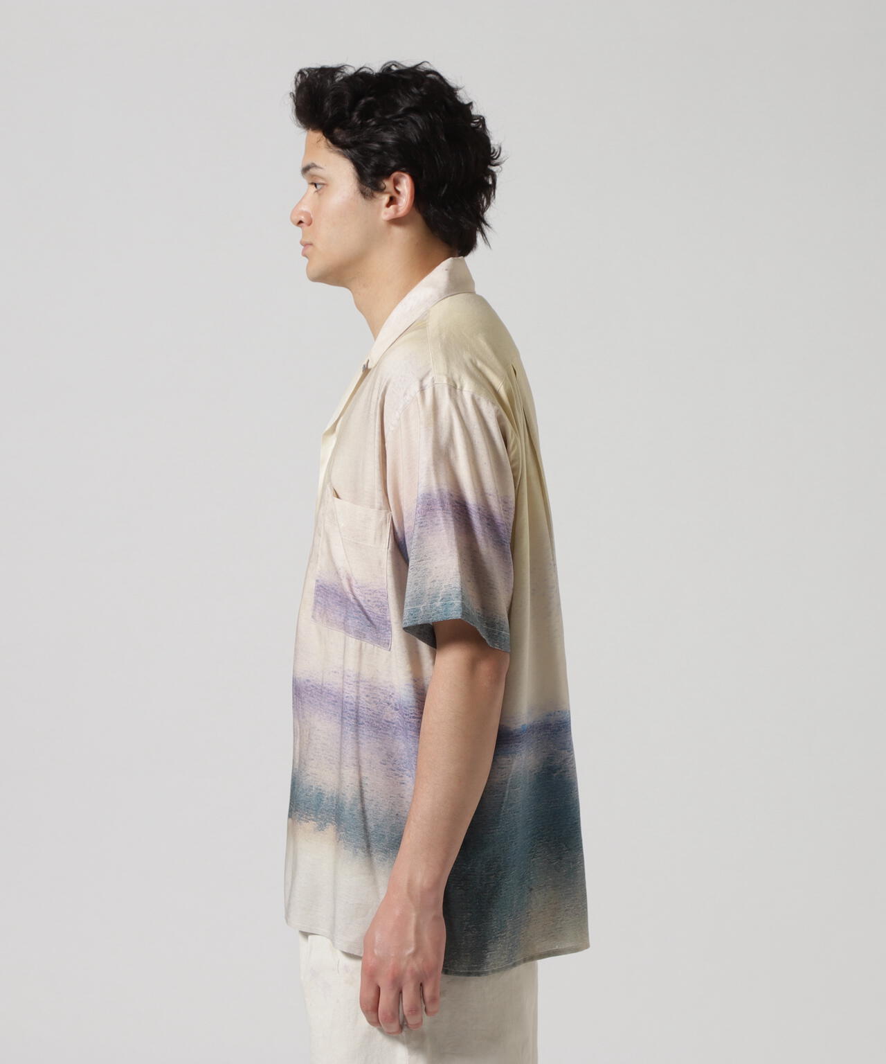 YOKE/ヨーク/LANDSCAPE OPEN COLLER SHIRT | GARDEN(ガーデン YOKE/ヨーク/LANDSCAPE OPEN COLLER SHIRT | GARDEN(ガーデン
