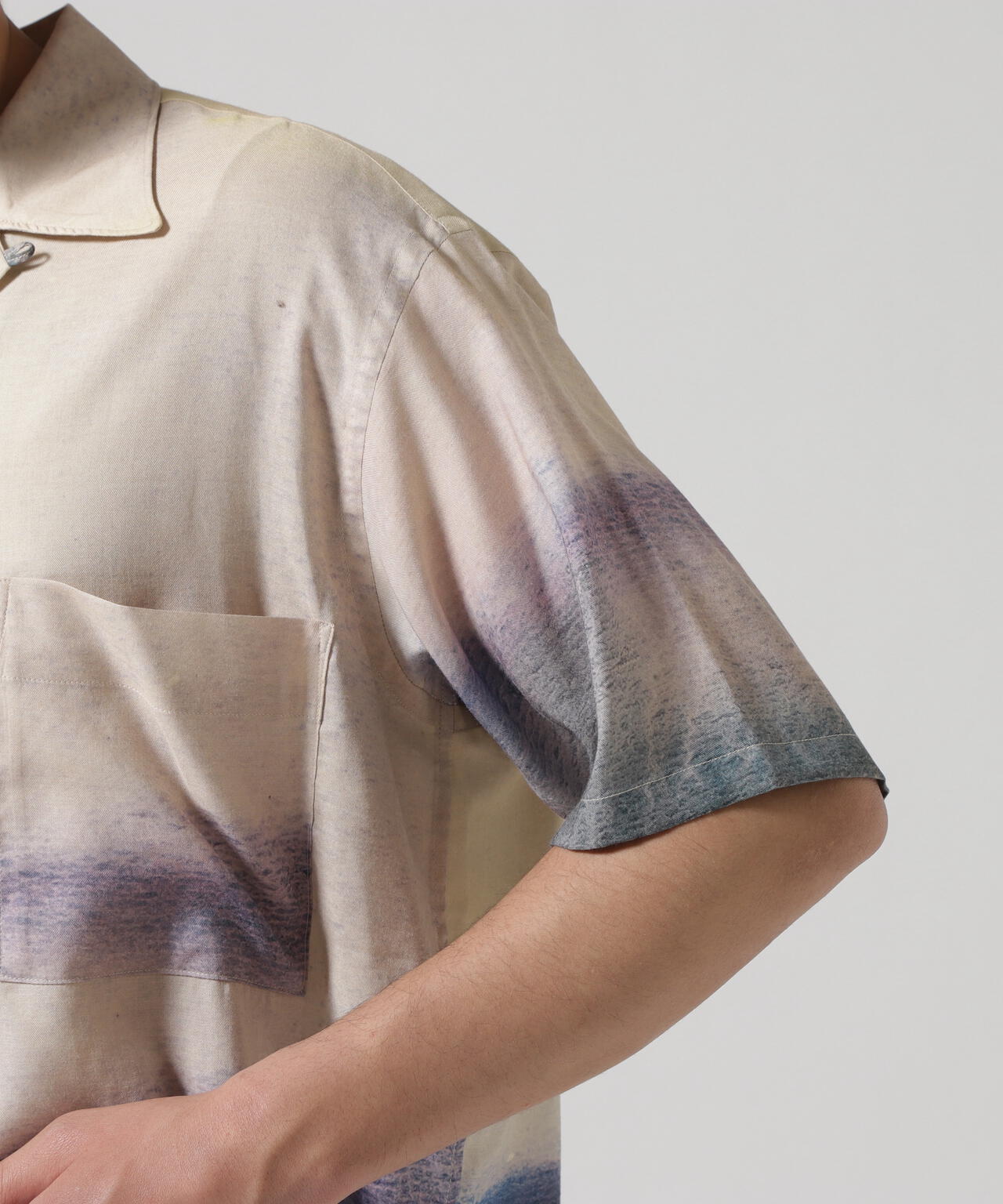 YOKE/ヨーク/LANDSCAPE OPEN COLLER SHIRT | GARDEN（ガーデン