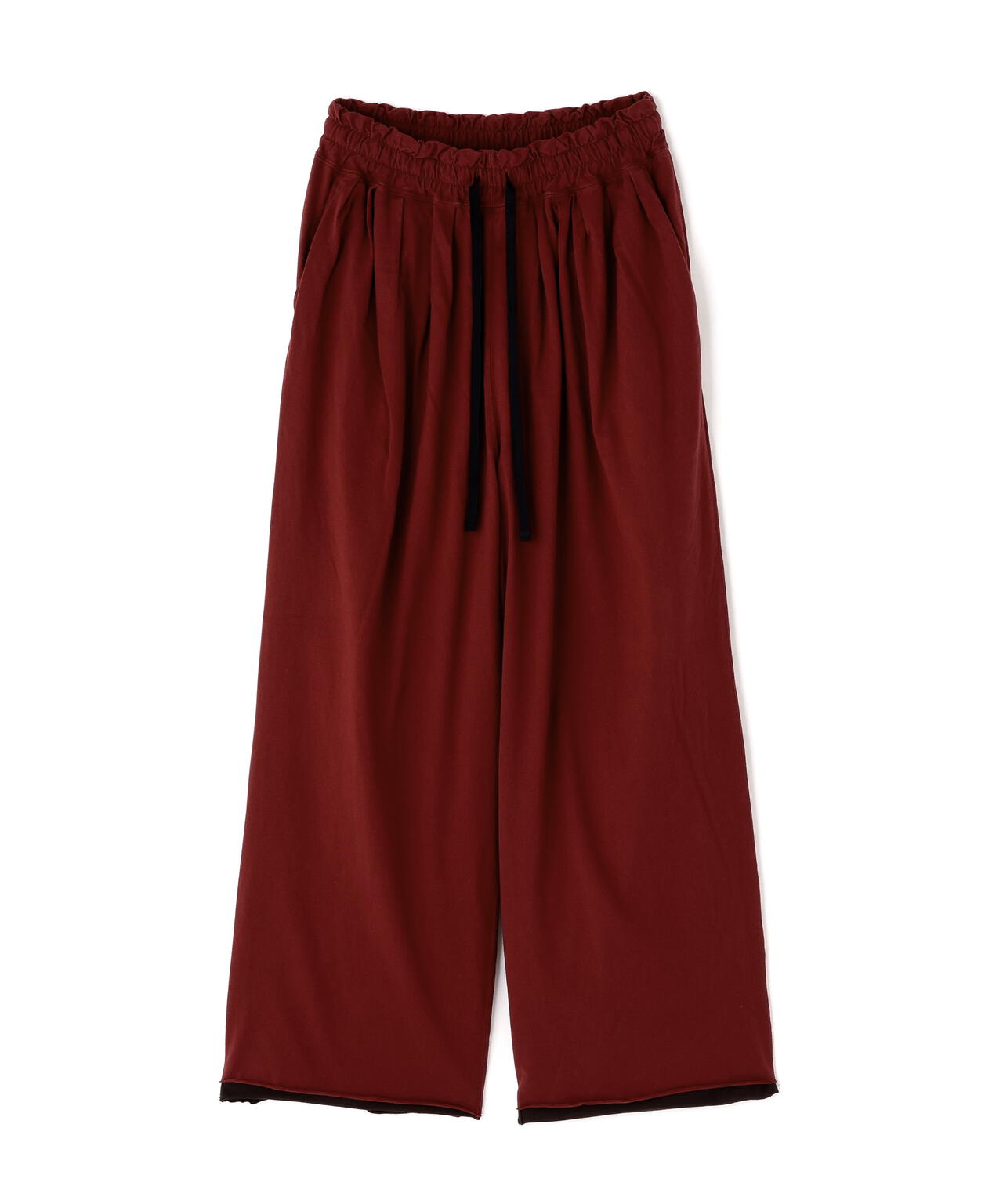 ANCELLM/アンセルム/DRAPE WIDE EASY CUT SLACKS