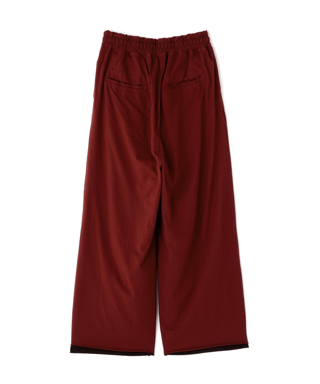 ANCELLM/アンセルム/DRAPE WIDE EASY CUT SLACKS