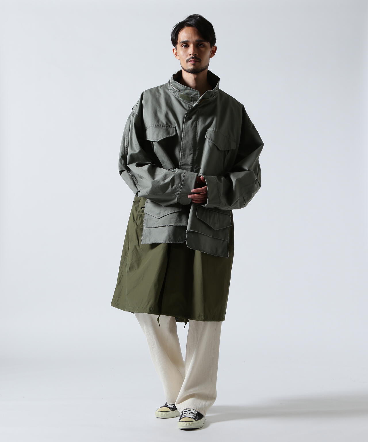 FOUNDOUR/ファウンダ/DENIM WORK PANTS