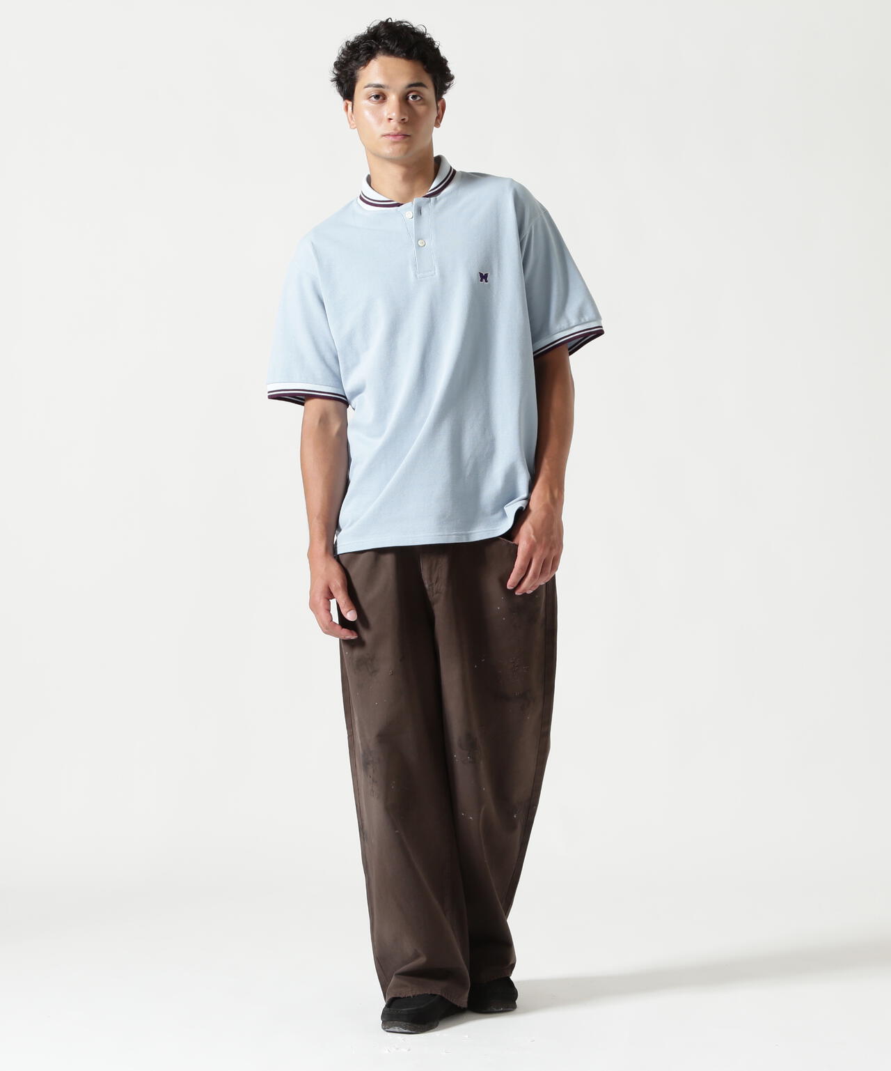 ANCELLM/アンセルム/WIDE CHINO SLACKS
