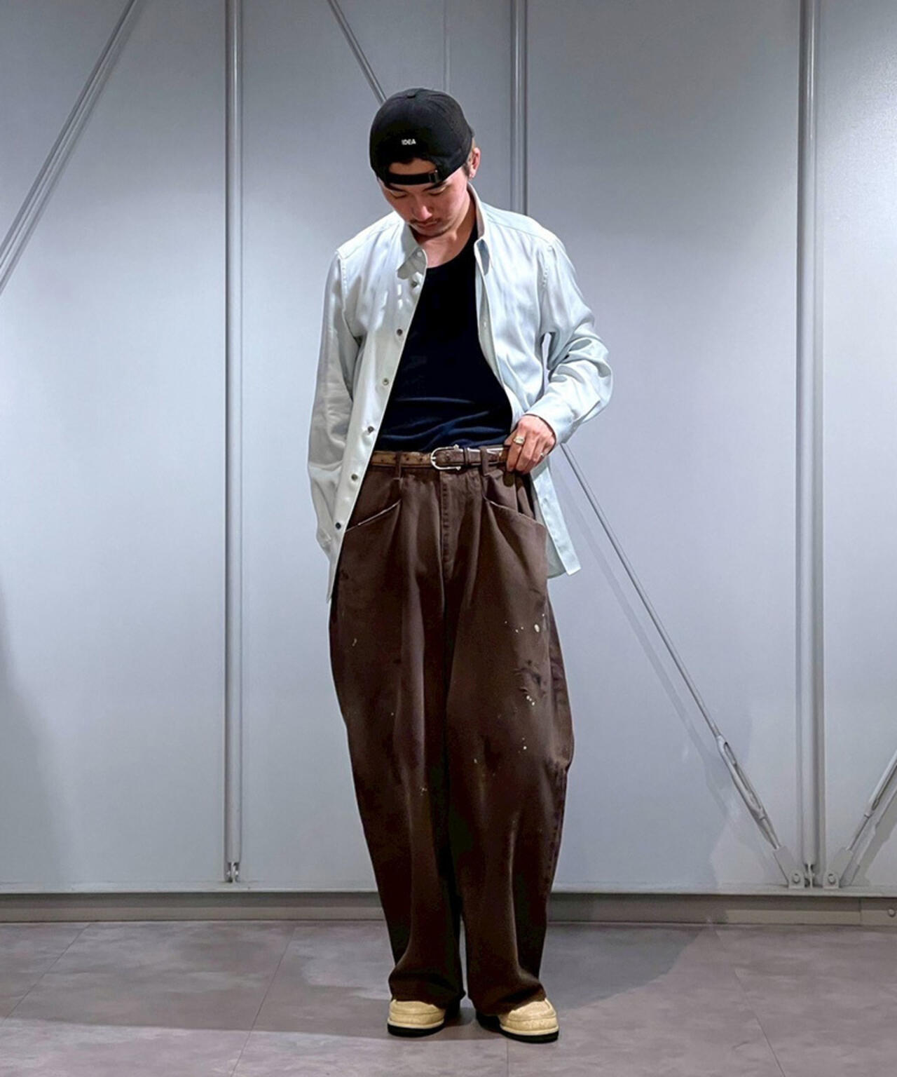 ANCELLM/アンセルム/WIDE CHINO SLACKS