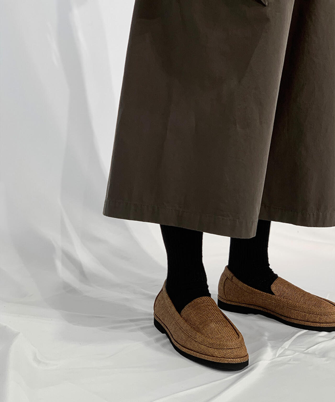 Toironier/トワロニエ/Belted Chino Shorts