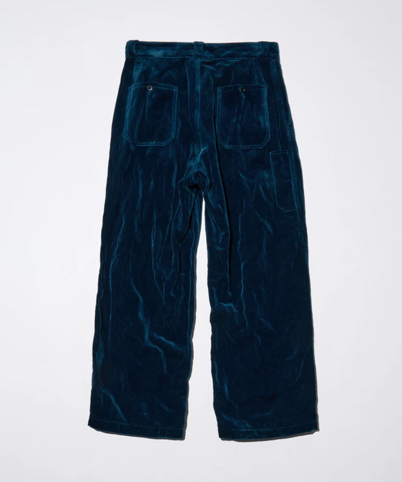 THOUSANDS/サウザンズ/WRINKLED VELVET LABORTROUSERS