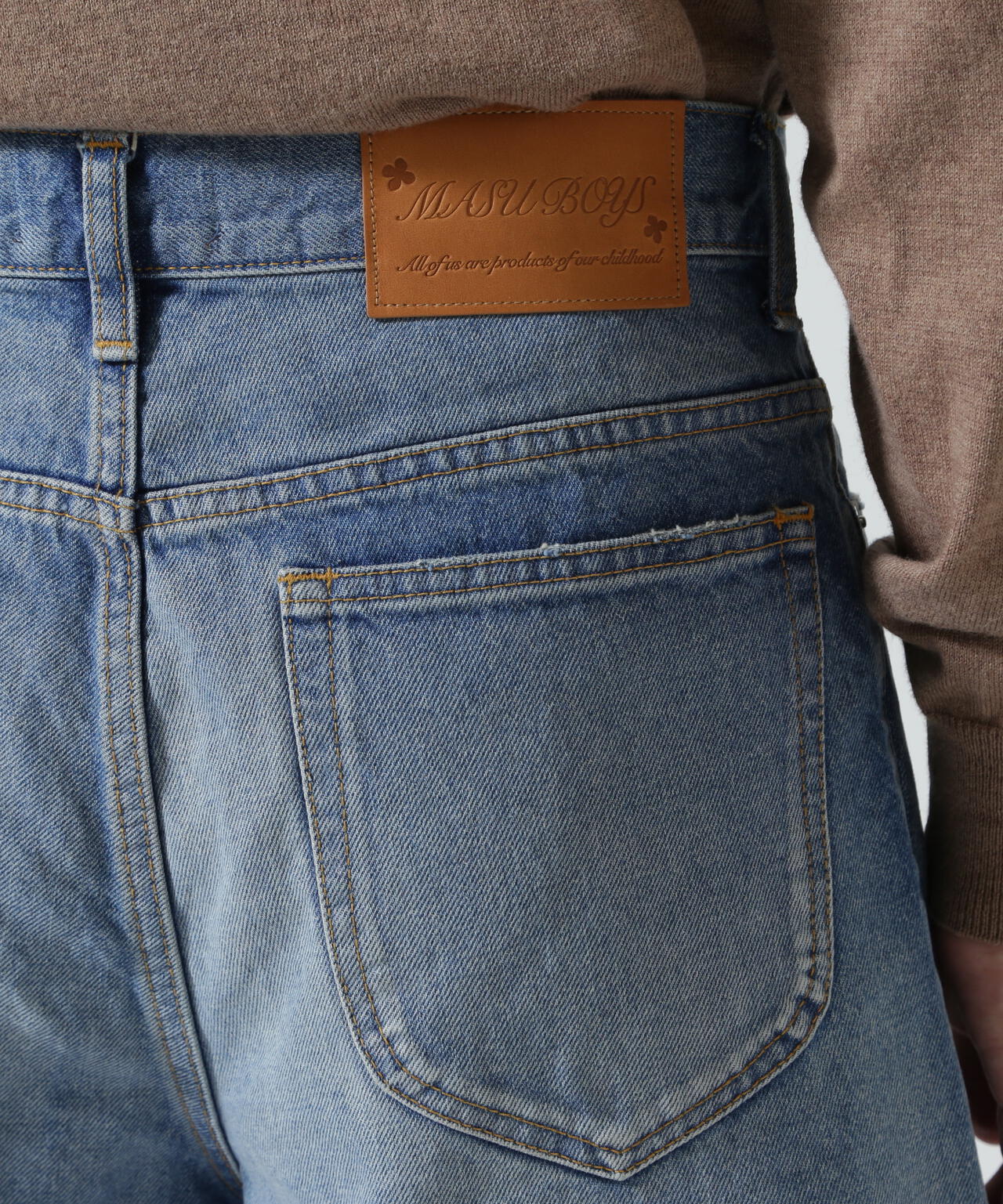 MASU/エムエーエスユー/MB BAGGY JEANS DIAMOND/ B25F9PL003