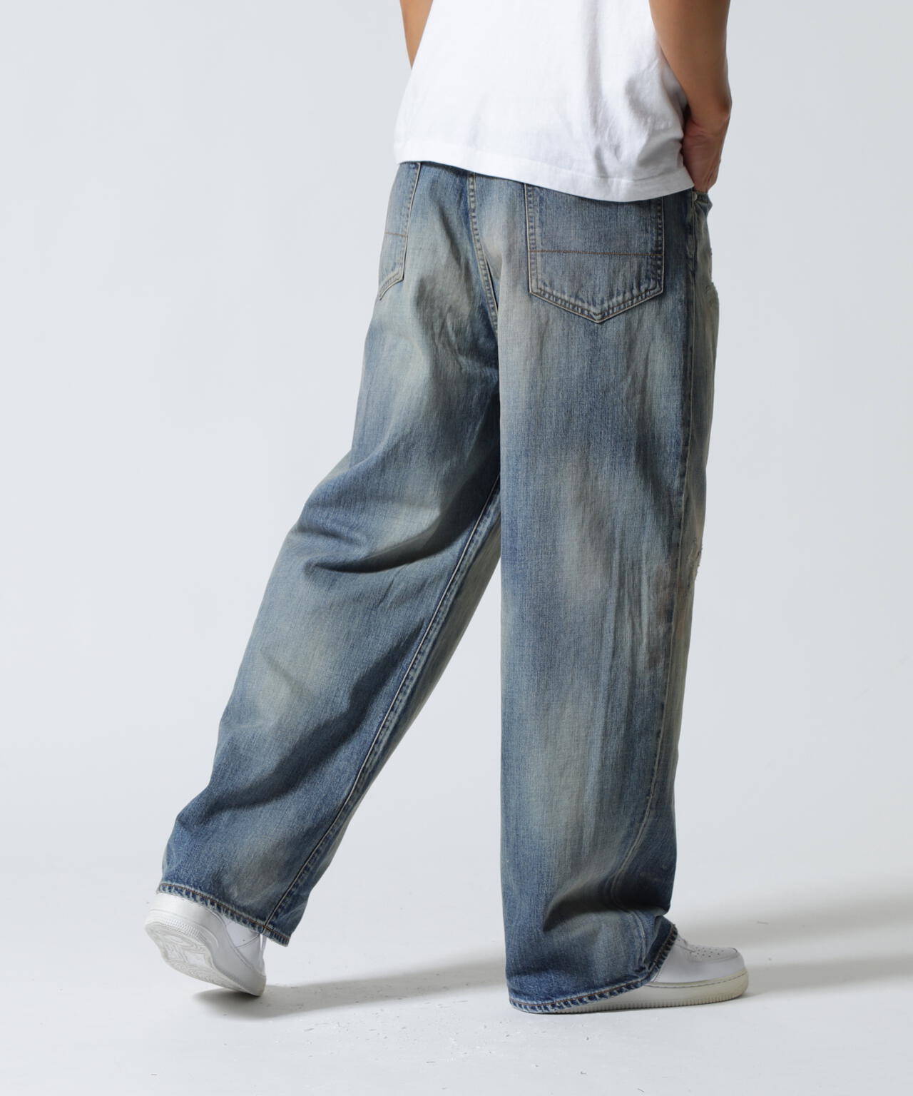 ANCELLMUSEDSTRAIGHT5PDENIMPANTSアンセルムデニム ANCELLM/アンセルム/＃01 AGING01 | GARDEN（ガーデン