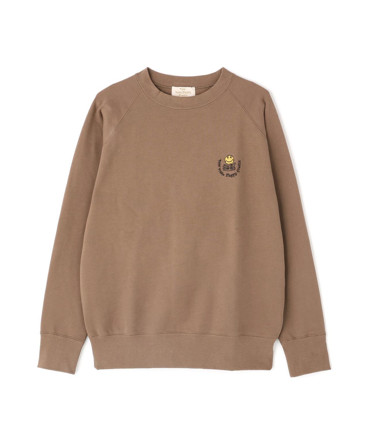 The Make Happy Studio/ザメイクハッピーストゥディオ/RAGLAN CREWNECK SWEAT