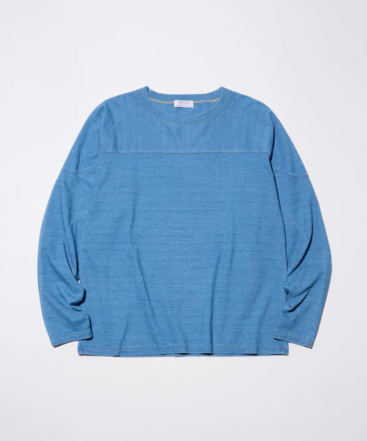 THOUSANDS/サウザンズ/FADED INDIGO FOOTBALL LS TEE
