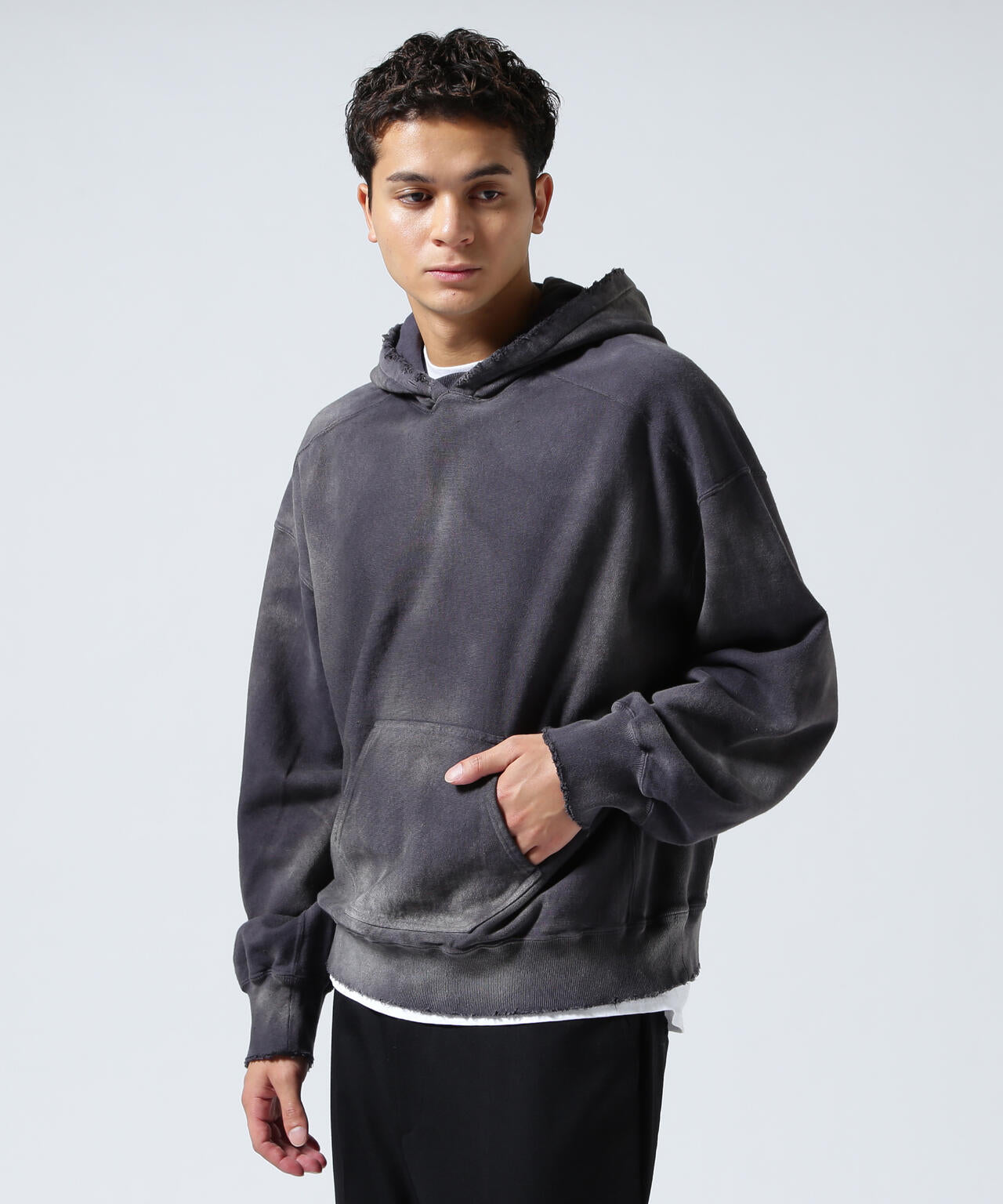 ANCELLM/アンセルム/SWITCHING HOODIE