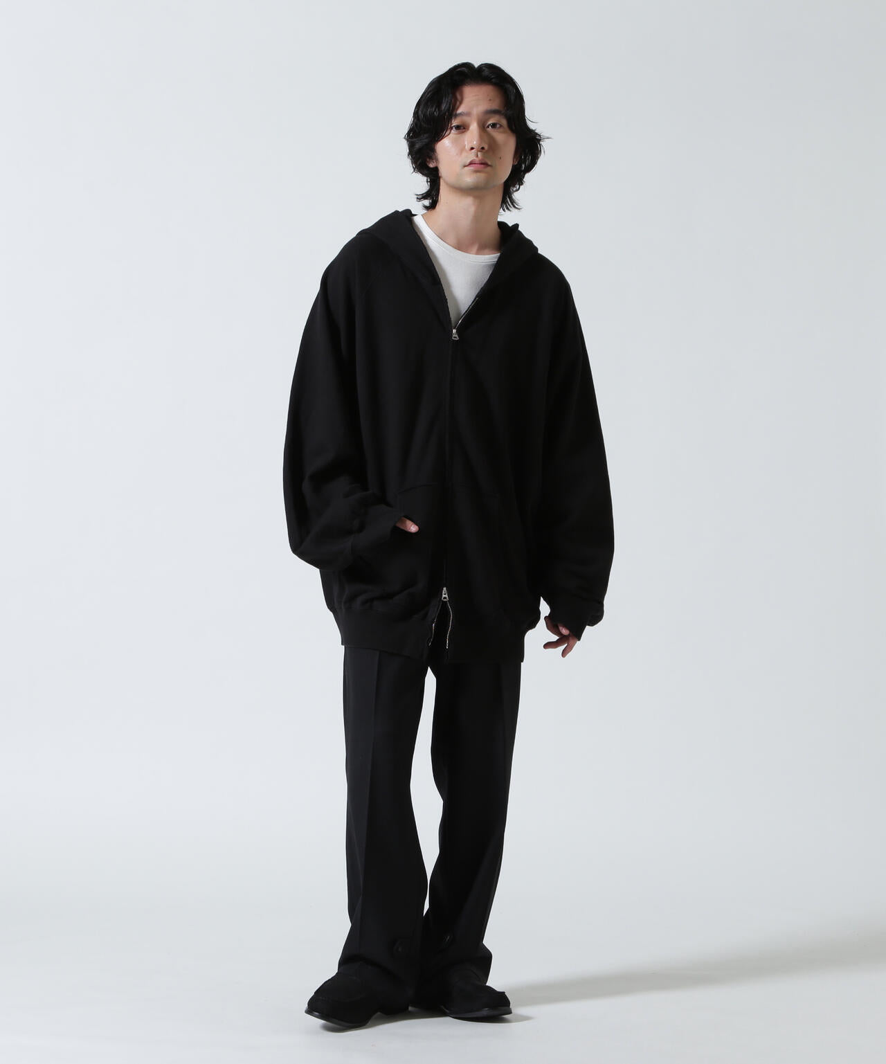 ANCELLM/アンセルム/SWEAT HOODIE COAT