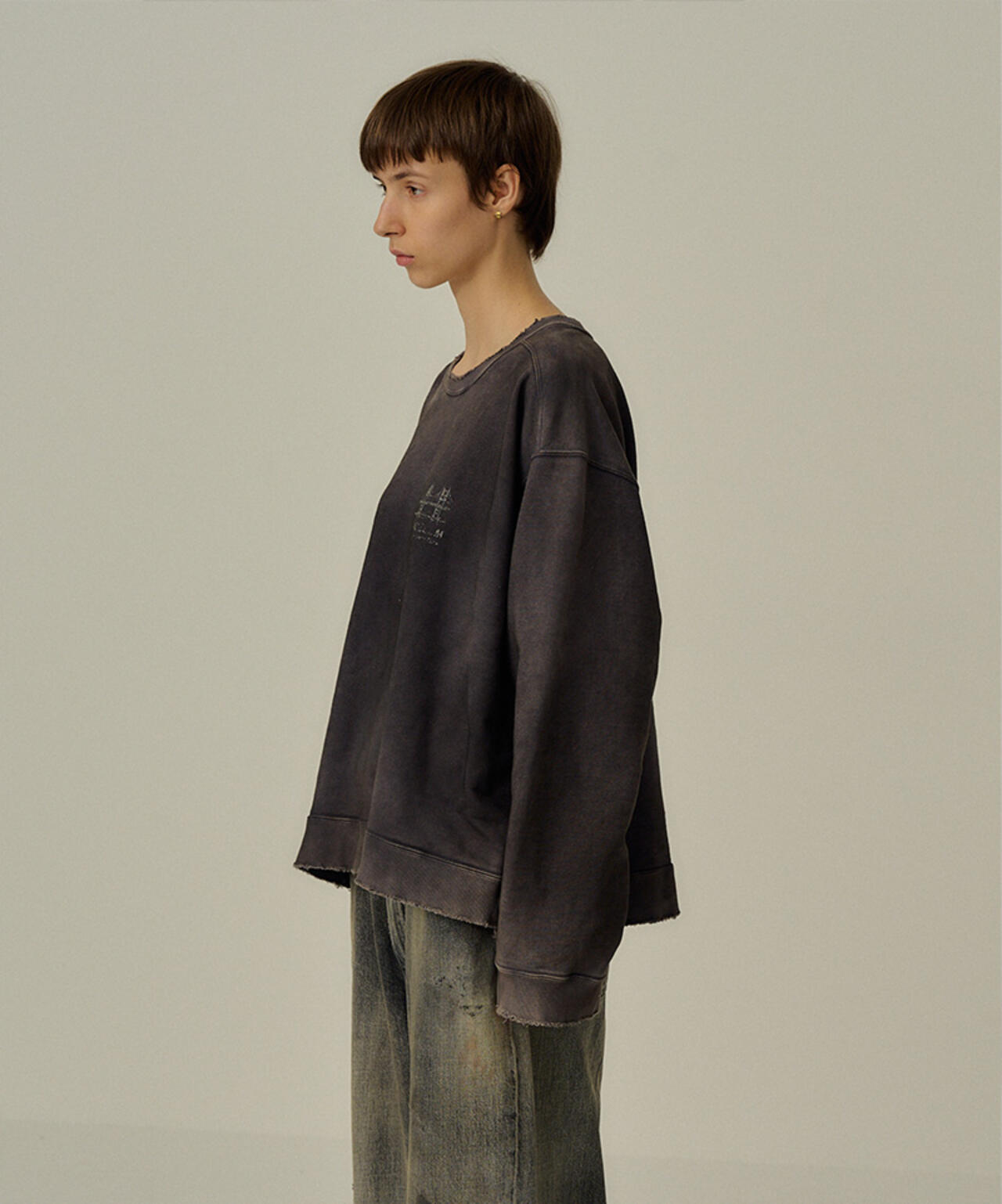 ANCELLM/アンセルム/BRIDGE SWEAT SHIRT | GARDEN（ガーデン