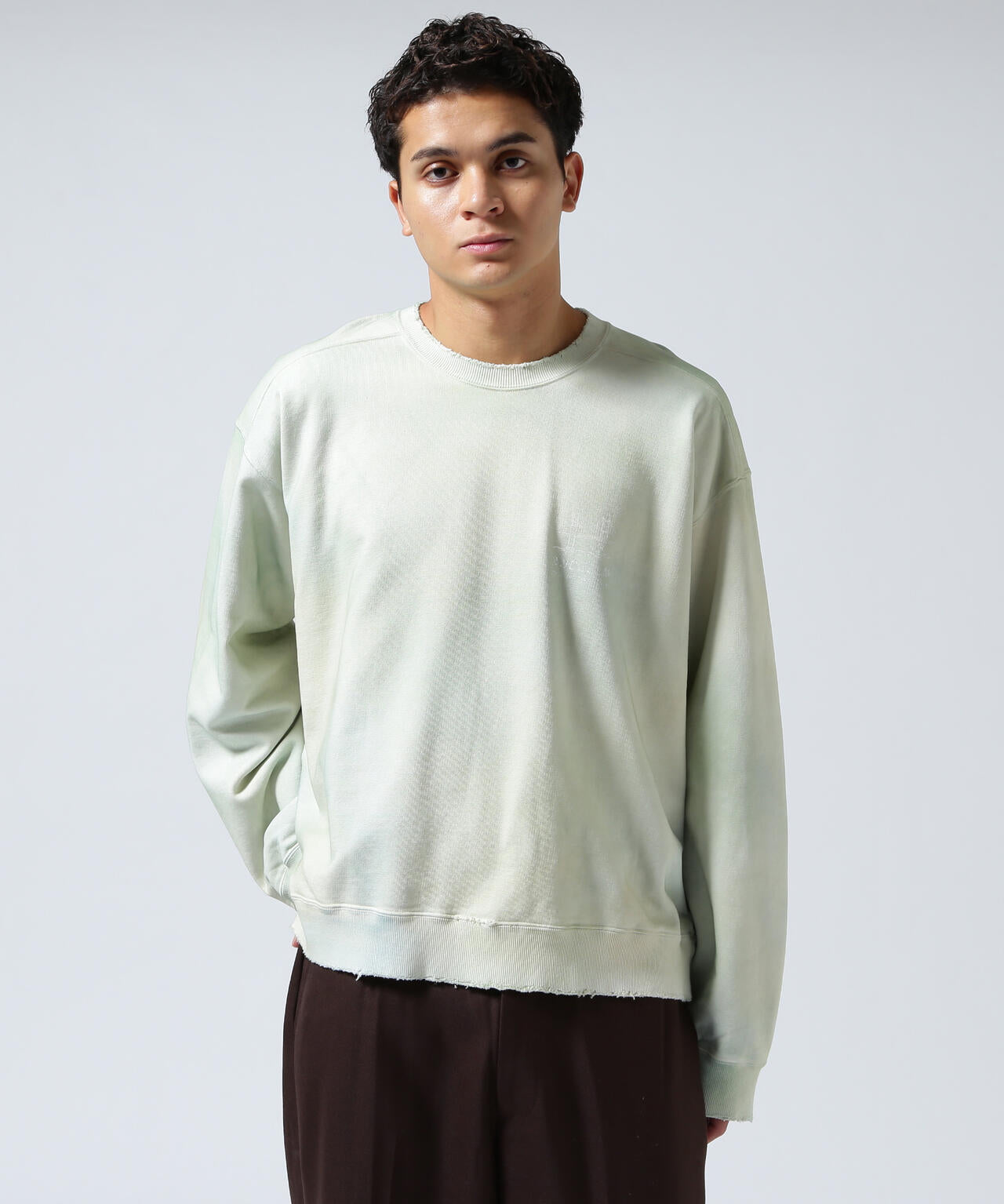ANCELLM/アンセルム/BRIDGE SWEAT SHIRT