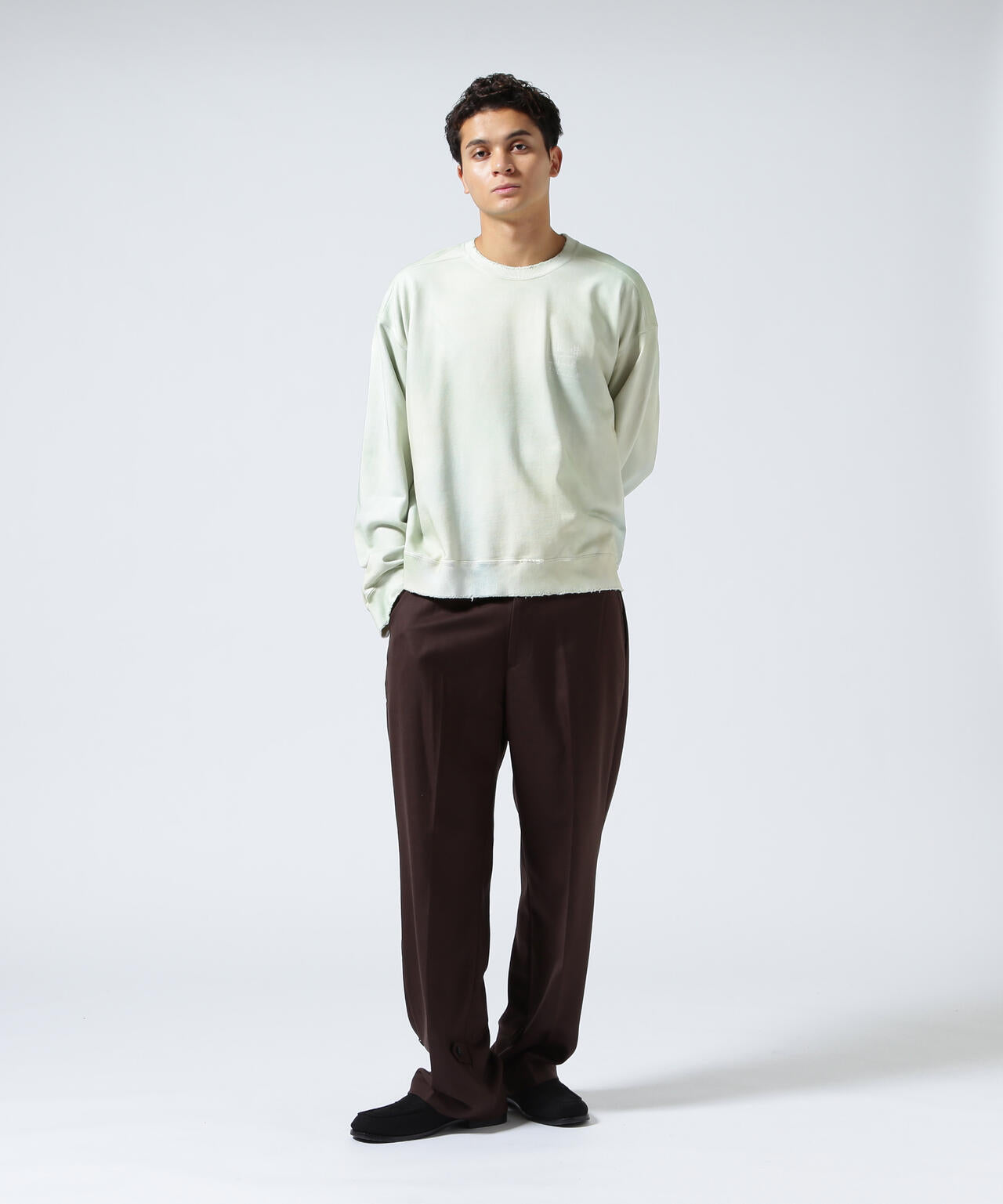 ANCELLM/アンセルム/BRIDGE SWEAT SHIRT