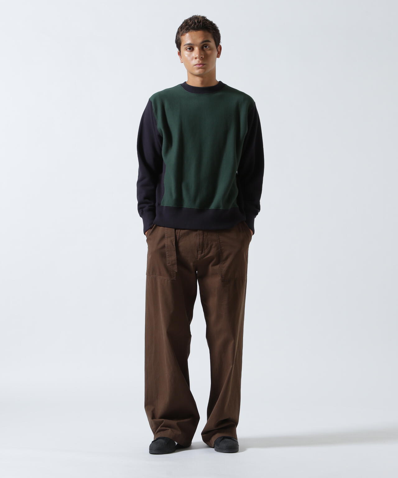 FOUNDOUR/ファウンダ/SWEAT SHIRT