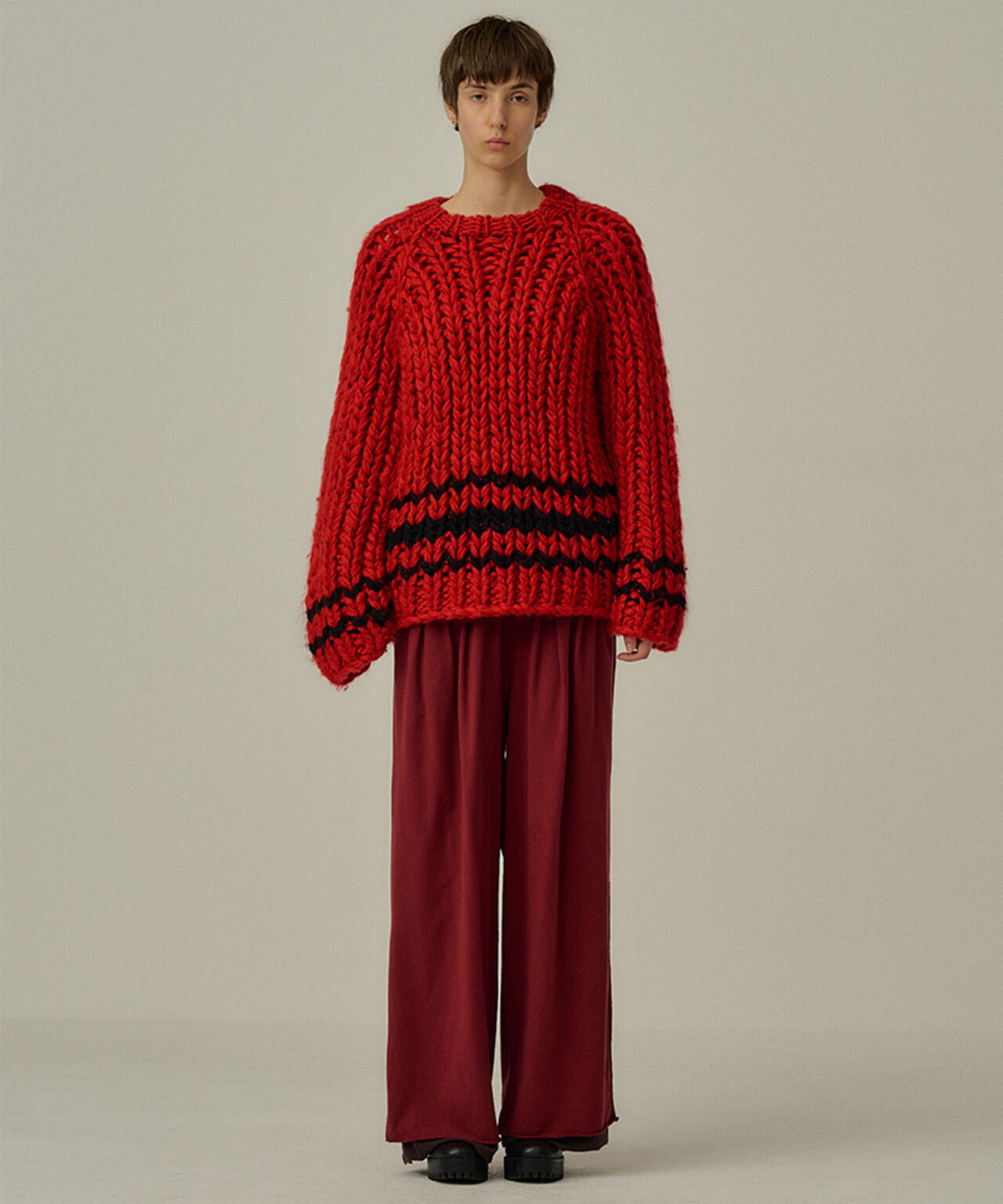 ANCELLM/アンセルム/CHUNKY KNIT