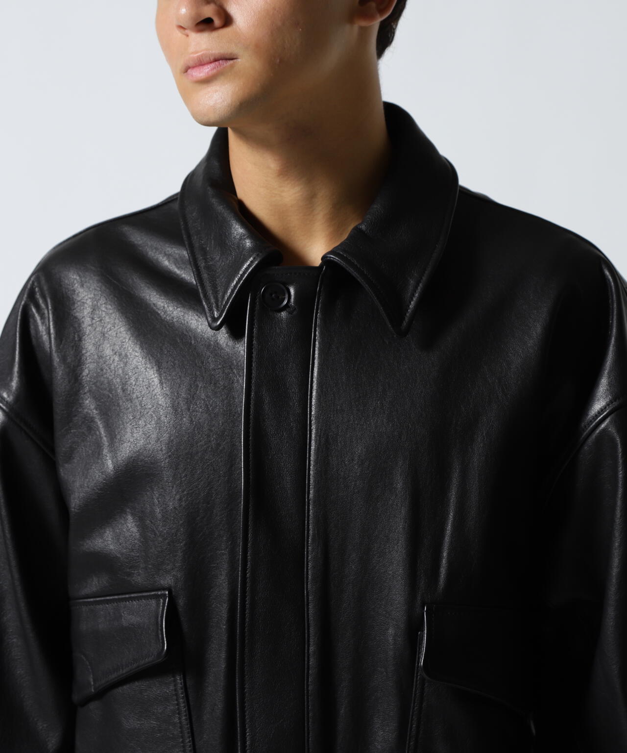 YOKE/ヨーク/Leather Flight Jacket/YK25FW01017B