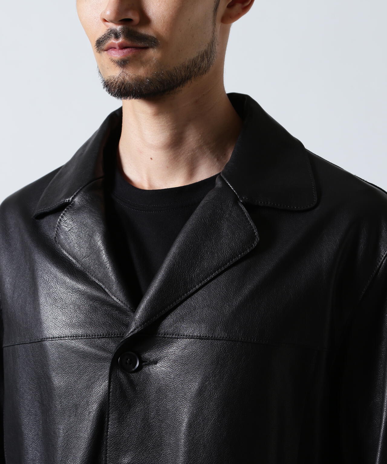 YOKE/ヨーク/Leather Car Jacket/YK25FW01018B | GARDEN