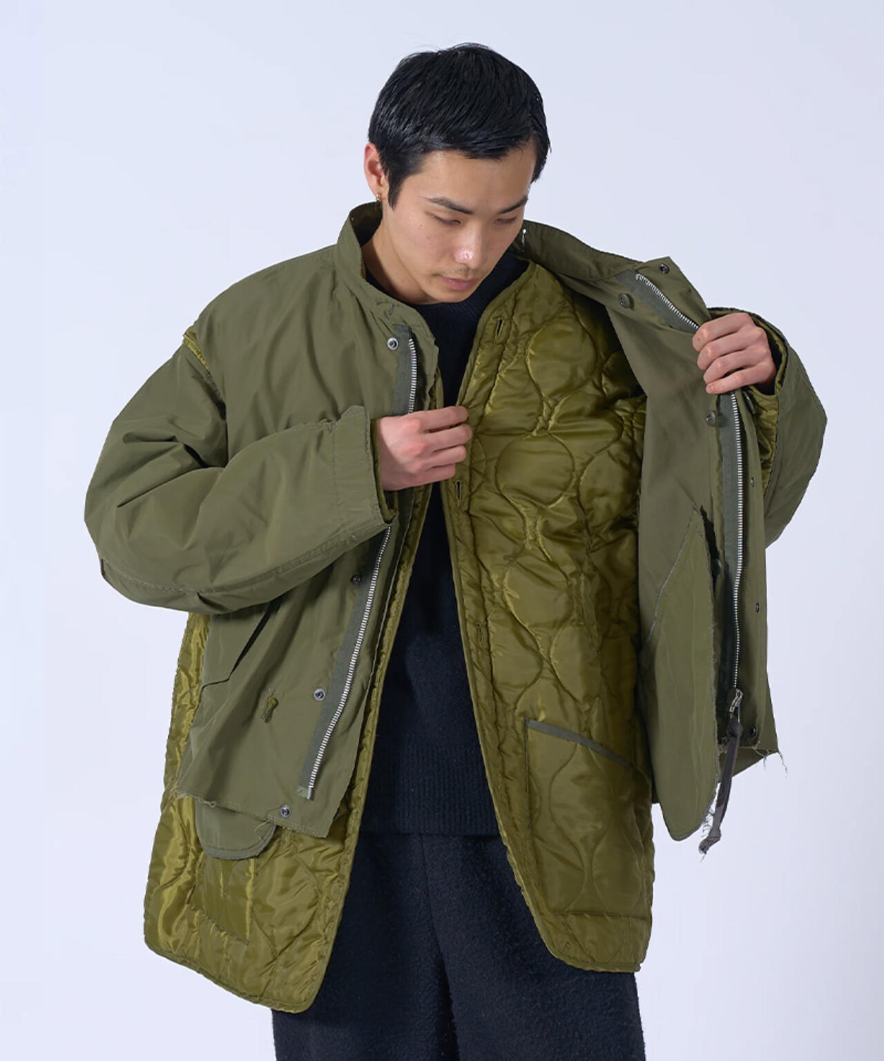 YOKE/ヨーク/Connected Military Blouson/YK25FW01023B