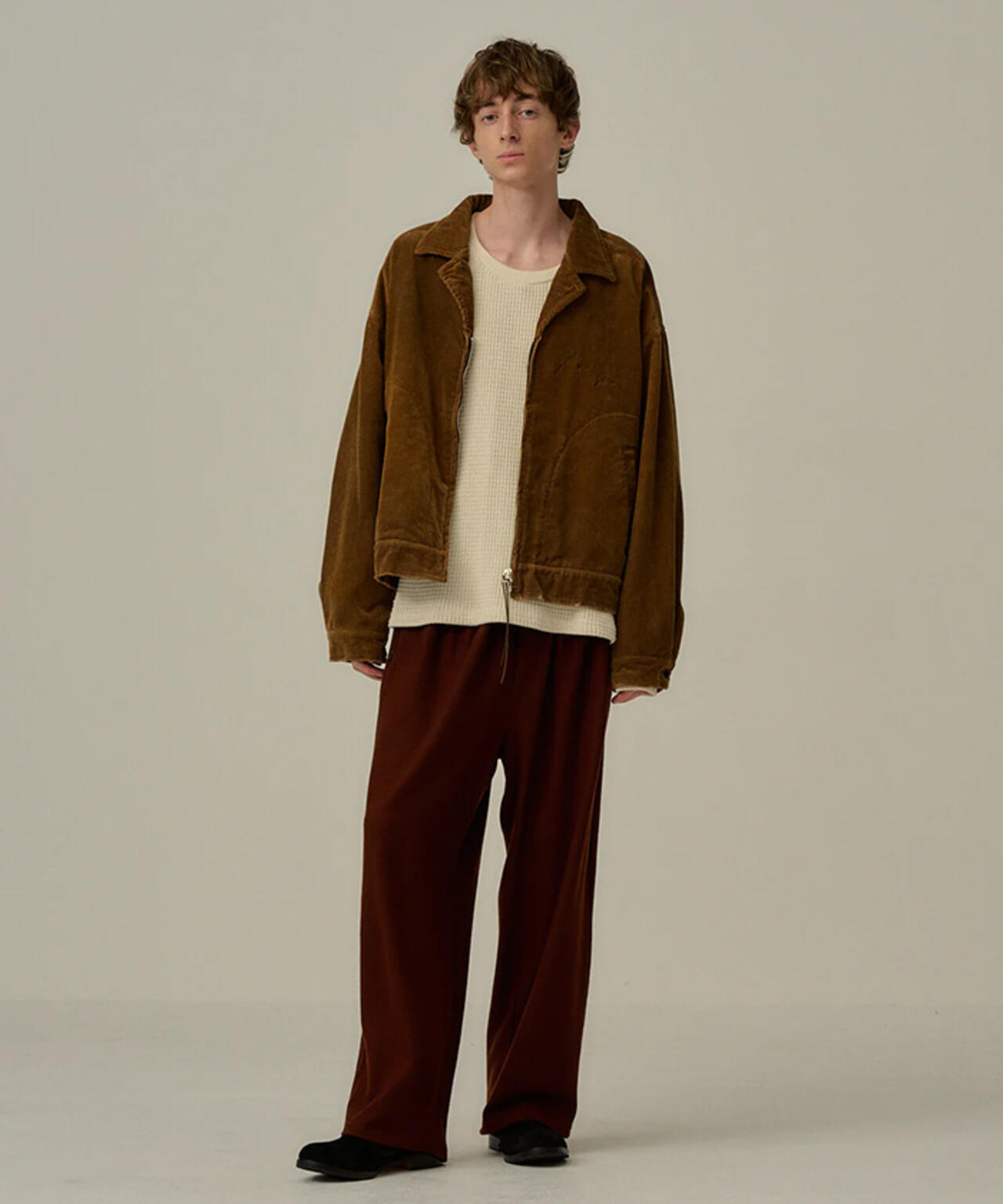 ANCELLM/アンセルム/CORDUROY ZIPUP JACKET