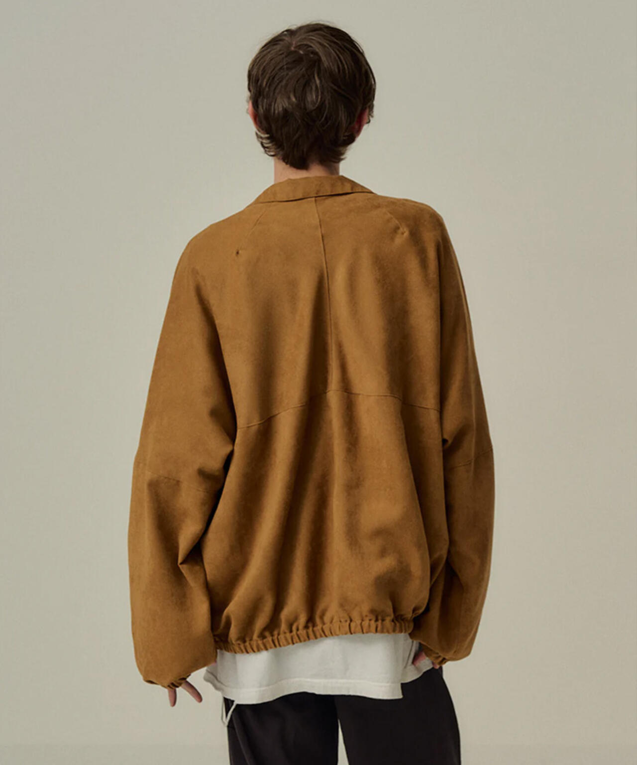 ANCELLM/アンセルム/VEAGAN SUDE KIMONO BLOUSON