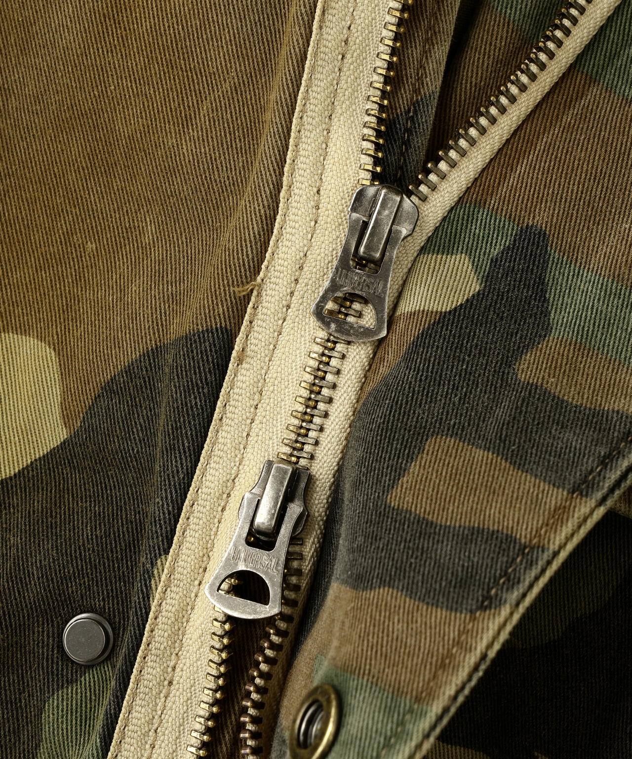 ANCELLM/アンセルム/CAMO ZIPUP HOODIE