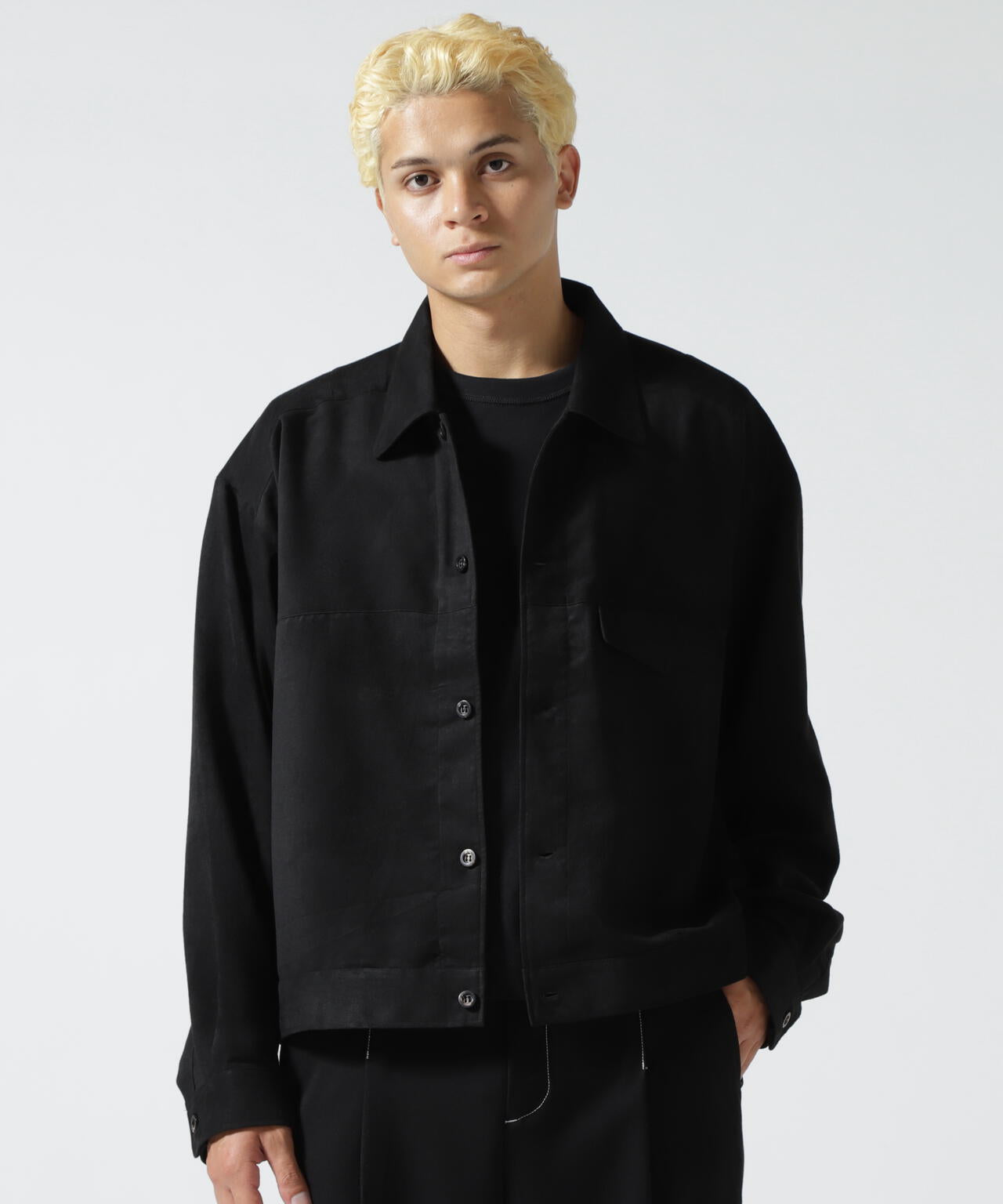 ANCELLM/アンセルム/VEAGAN SUEDE WORK SHIRT