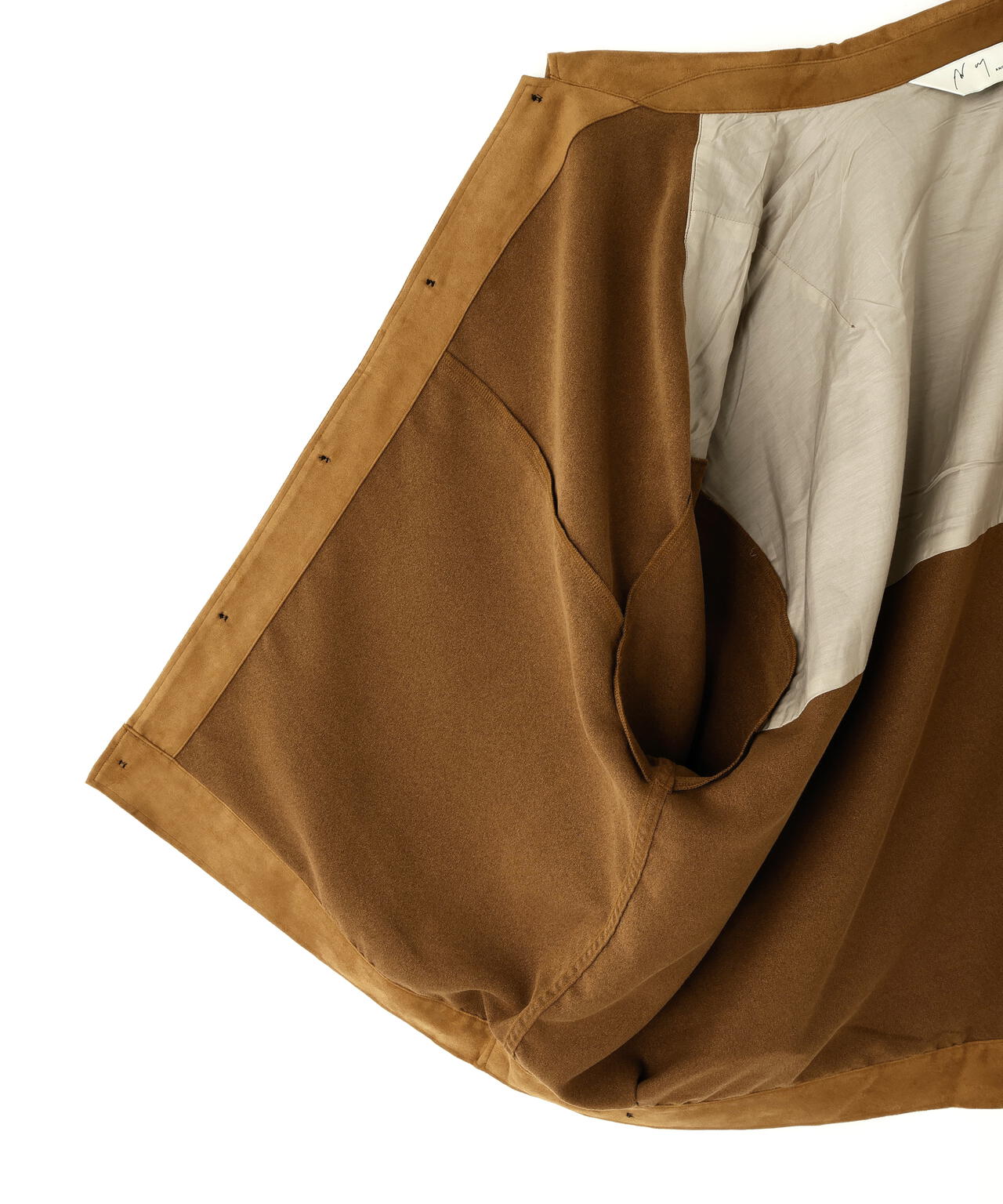 ANCELLM/アンセルム/VEAGAN SUEDE WORK SHIRT