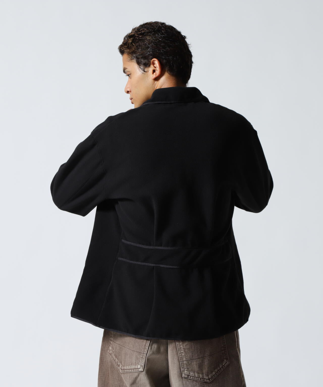 FOUNDOUR/ファウンダ/FLEECE ZIP BLOUSON
