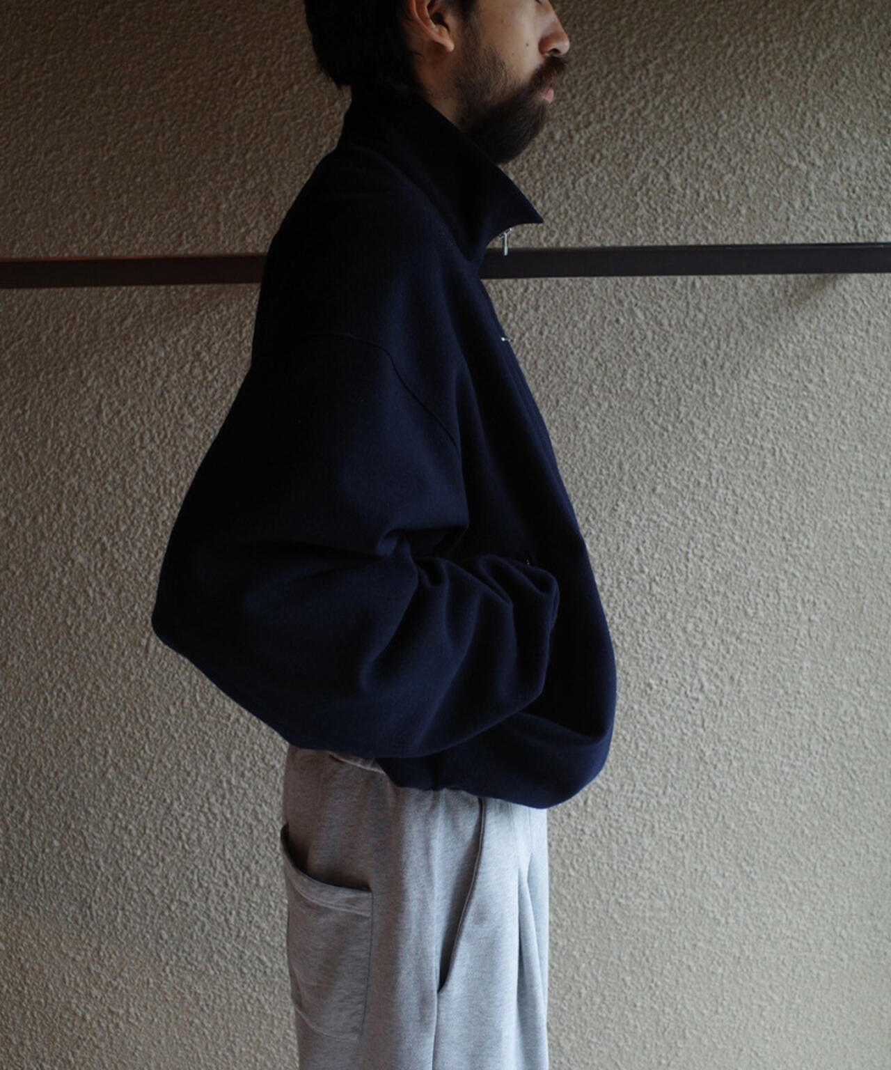 BIBLIOTHERK×GARDEN/ビブリオテーク×ガーデン/DRAPE BLOUSON EX/GARDEN
