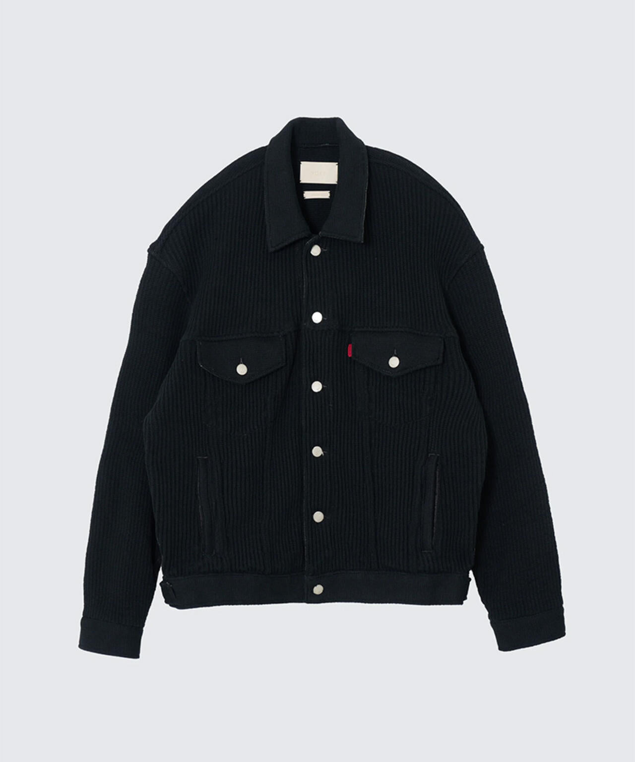 YOKE×吾亦紅/ヨーク×ワレモコウ/CONNECTED KNIT DENIM TRUCKER JACKET