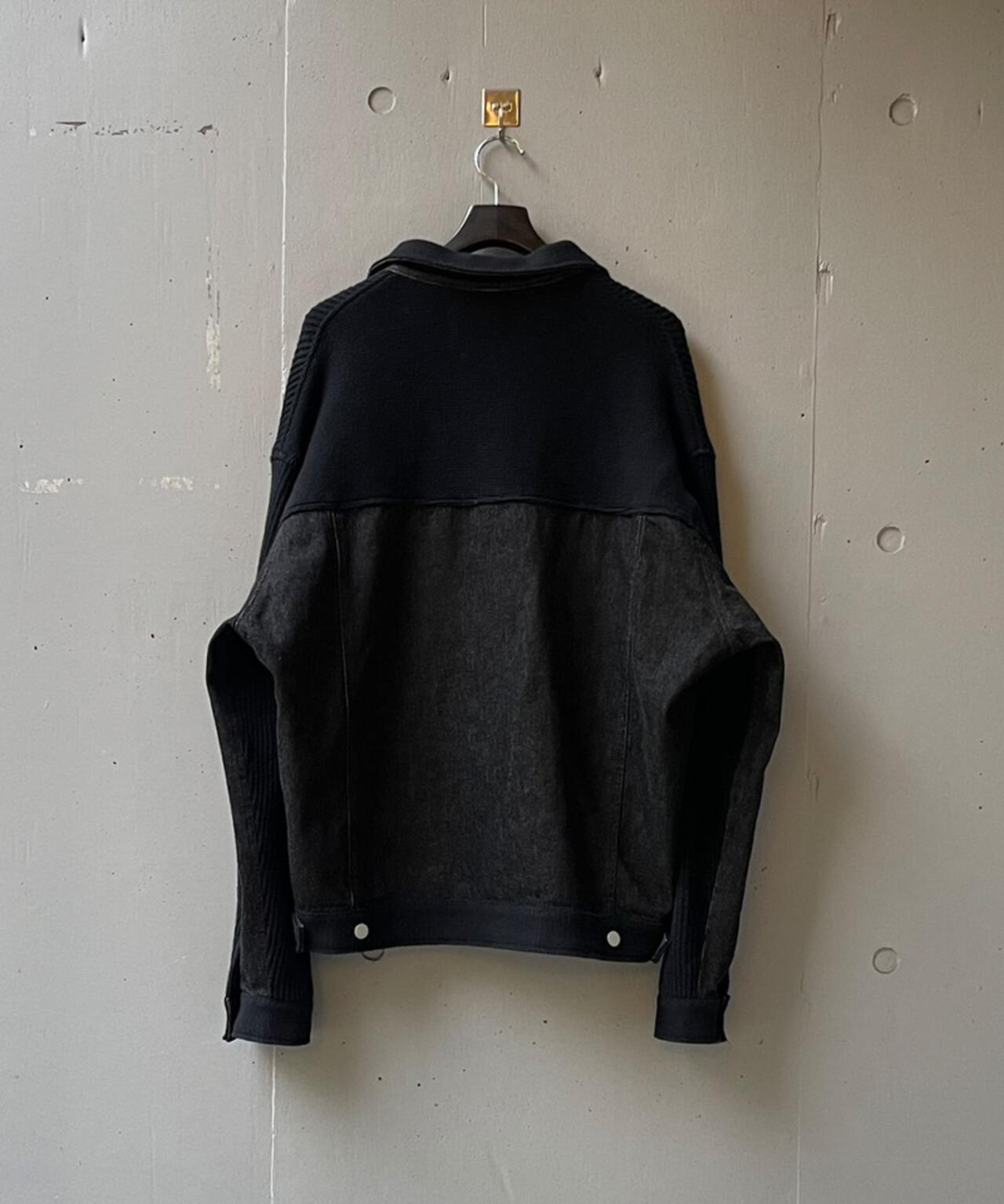 YOKE×吾亦紅/ヨーク×ワレモコウ/CONNECTED KNIT DENIM TRUCKER JACKET EXCLUSIVE/吾亦紅別注