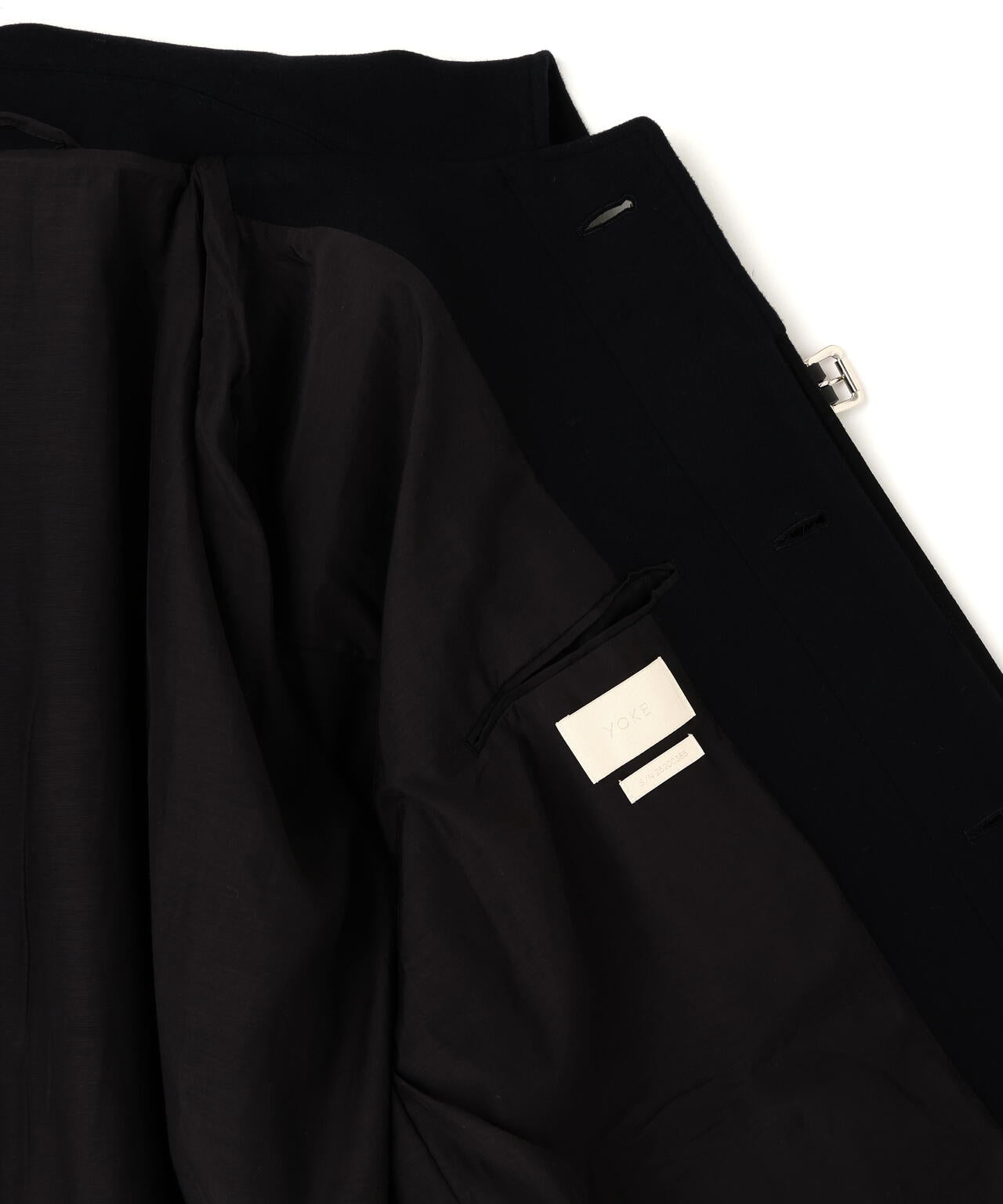 YOKE/ヨーク/Melton Big Balmaccan Coat/YK25FW01033C | GARDEN