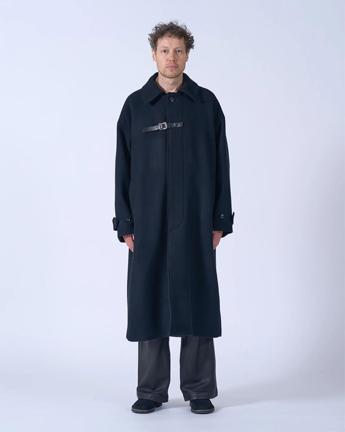 YOKE/ヨーク/Melton Big Balmaccan Coat/YK25FW01033C | GARDEN 