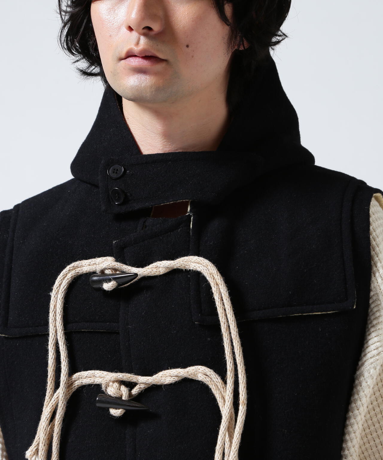 MASU/エムエーエスユー/DUFFLE VEST/M25F9VT001