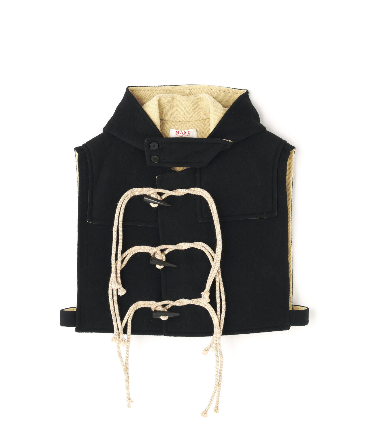 MASU/エムエーエスユー/DUFFLE VEST/M25F9VT001