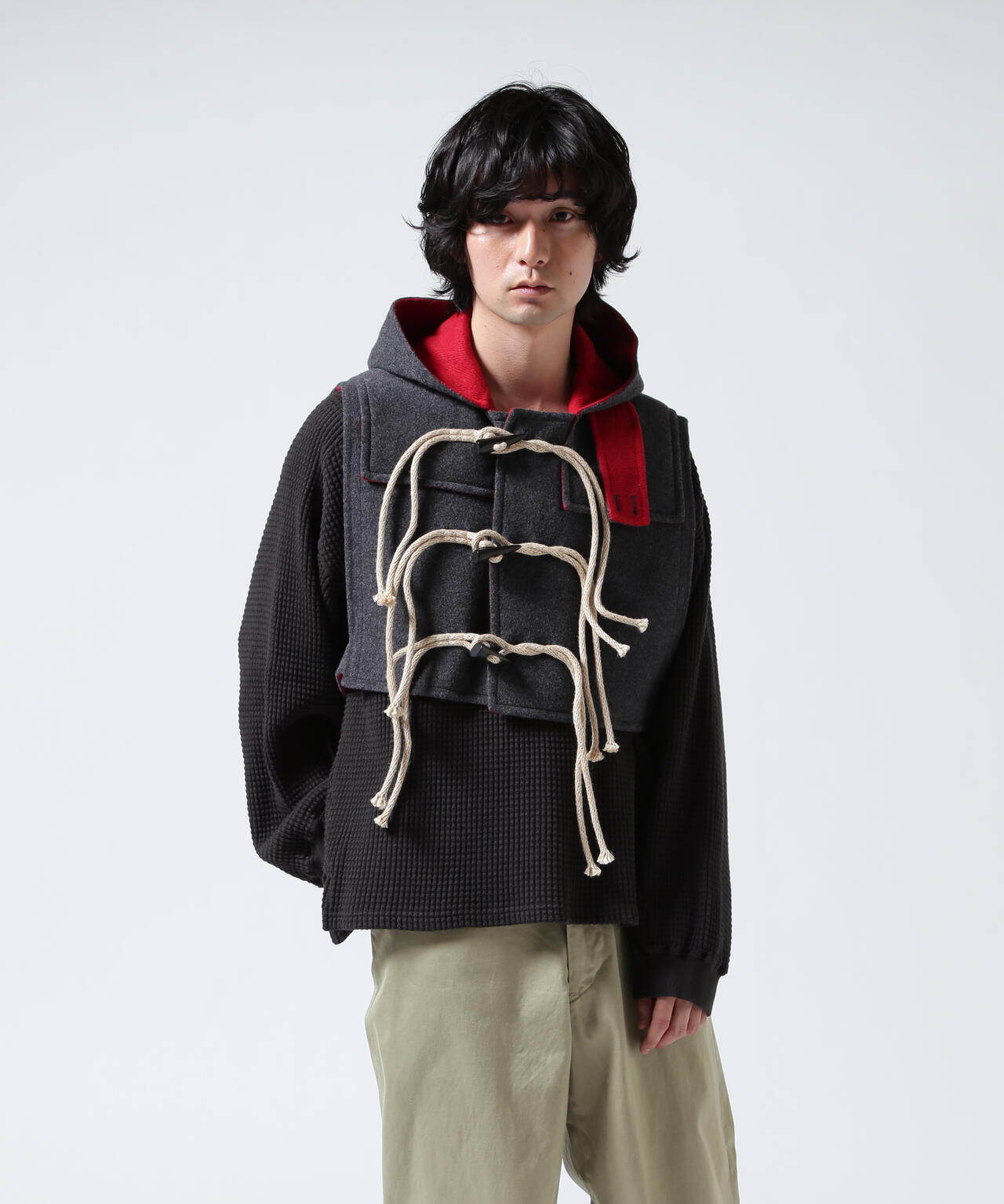 MASU/エムエーエスユー/DUFFLE VEST/M25F9VT001