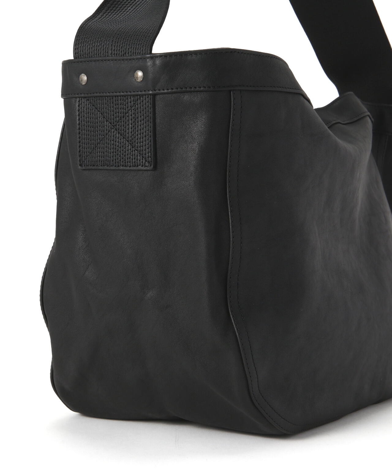 T.TタイガタカハシTAIGA TAKAHASHIニュースボーイバッグブラック T.T/ティーティー/Lot 004 News Boy Horse Leather/TAIGA