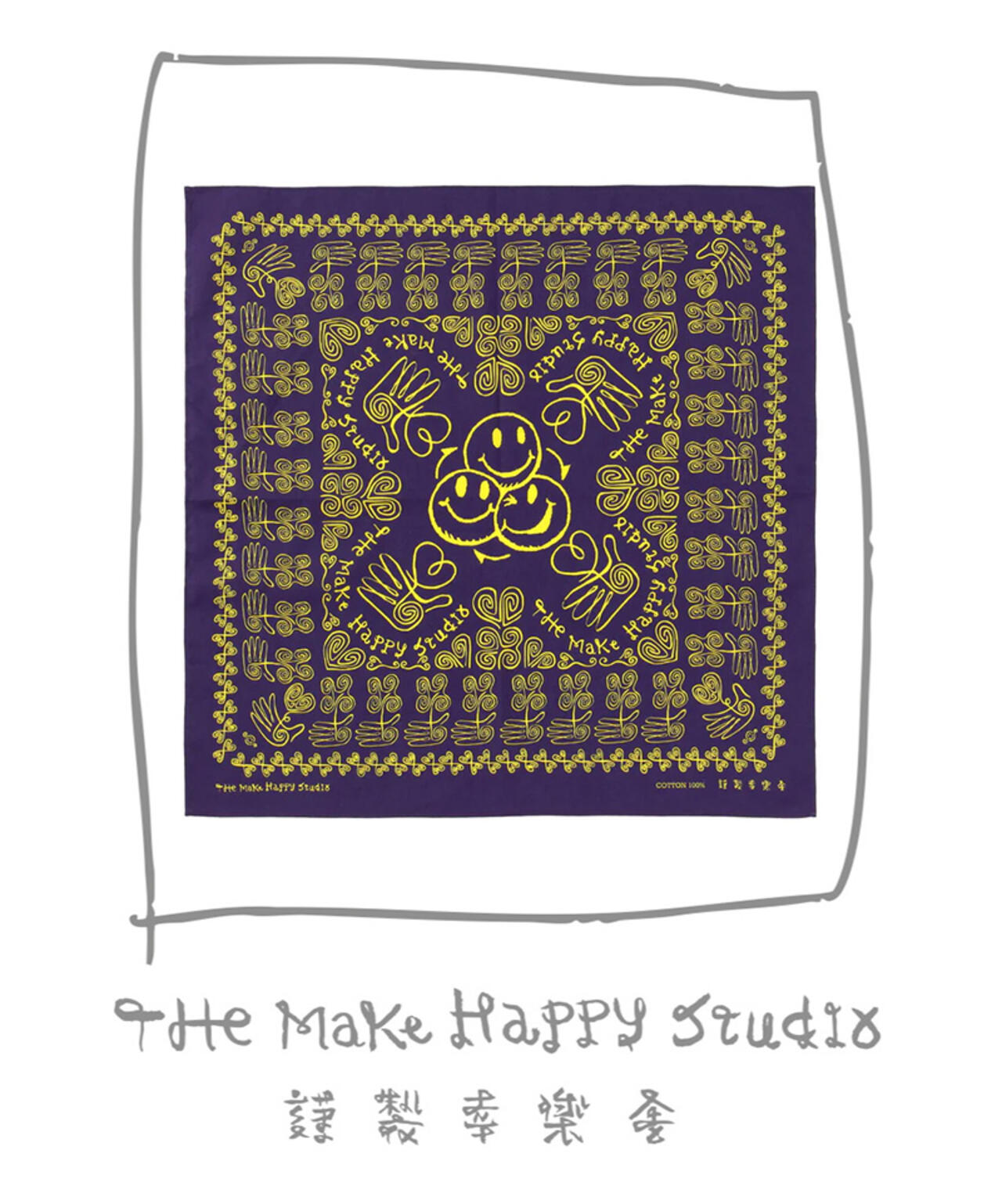The Make Happy Studio/ザメイクハッピーストゥディオ/HAPPY BANDANA