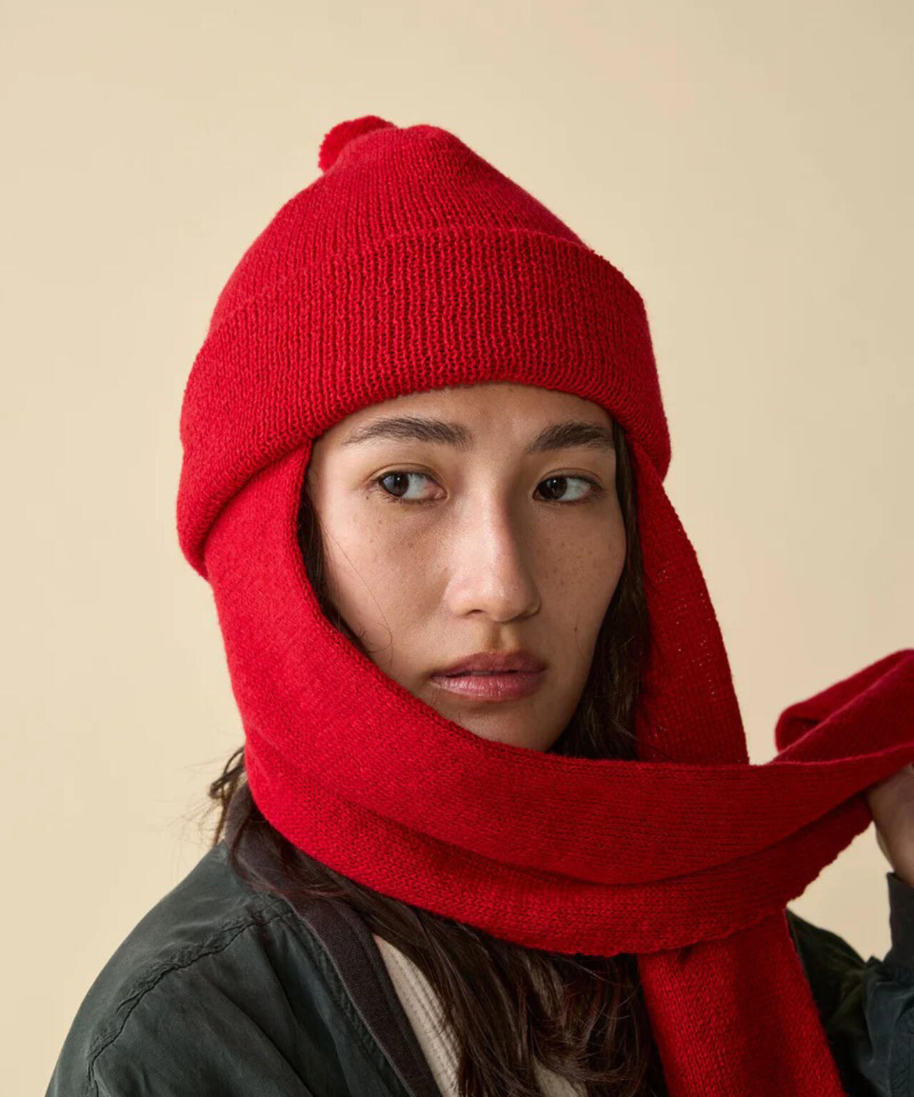 CPH/シーピーエイチ/RABBIT KNIT BALKY WOOL