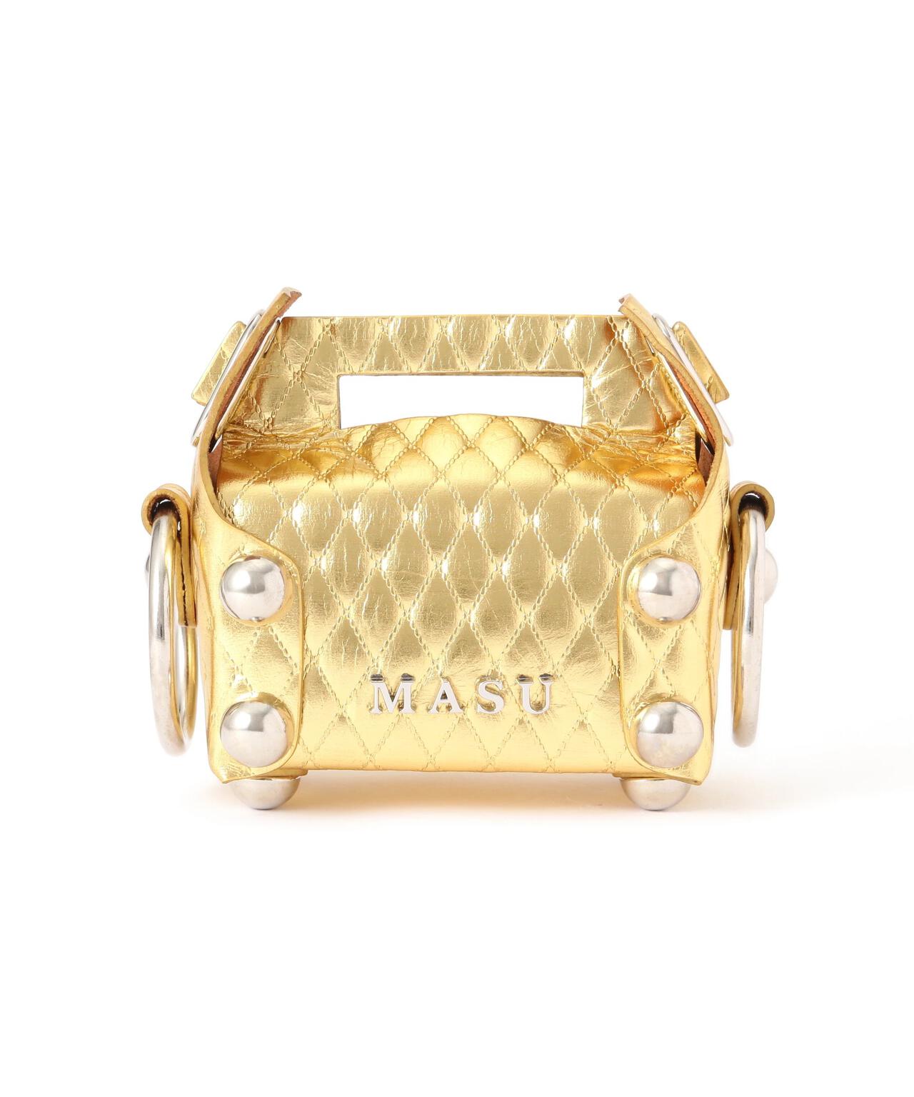 MASU/エムエーエスユー/LEATHER CAKE BAG PETIT/M25F9OJ007