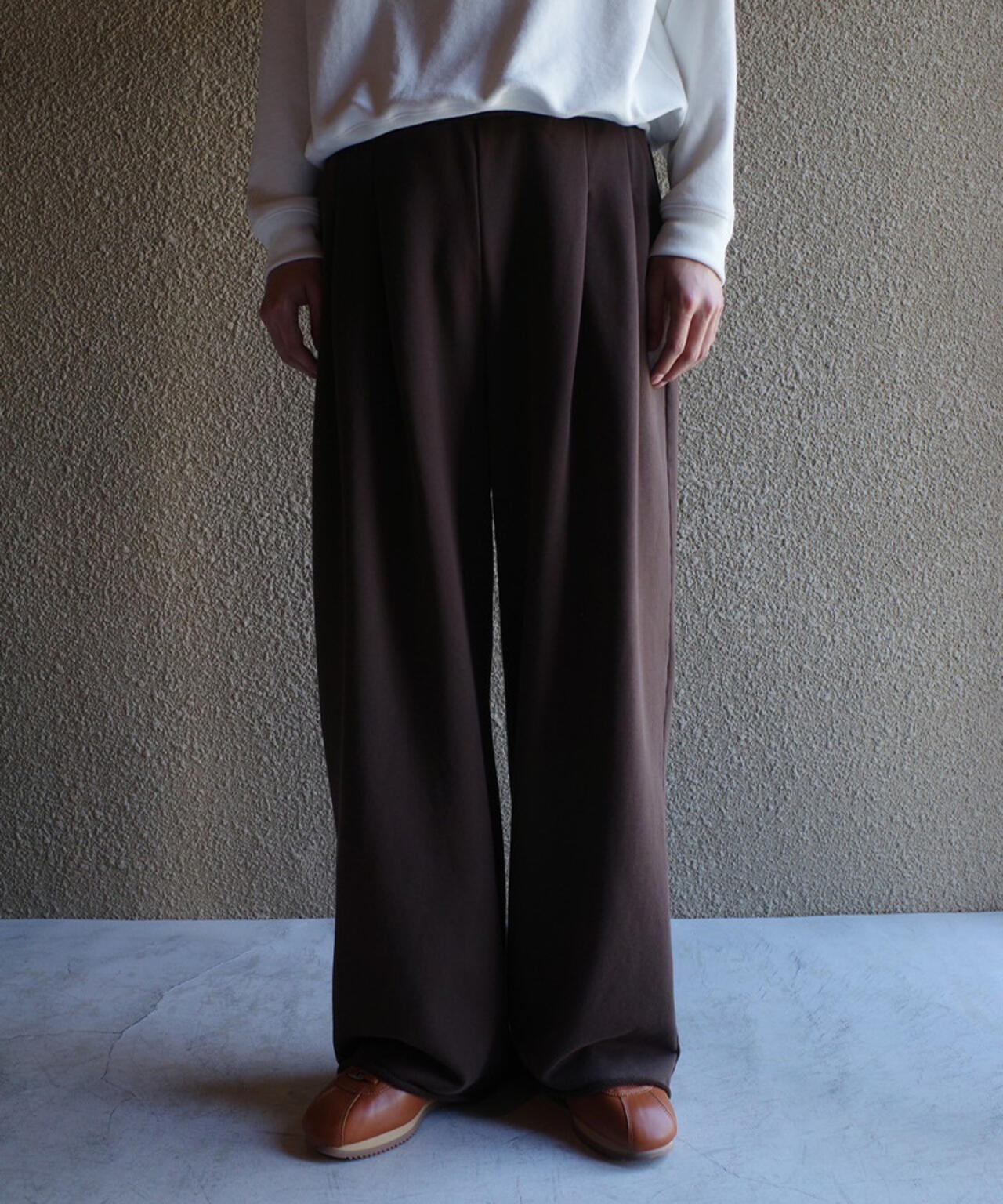 Toironier/トワロニエ/2Tuck Sweat Pants
